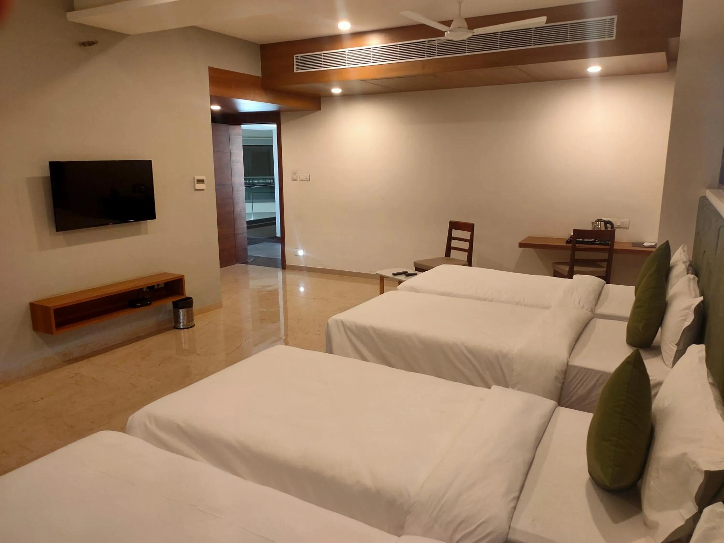 Bed in VITS The Somnath Gateway