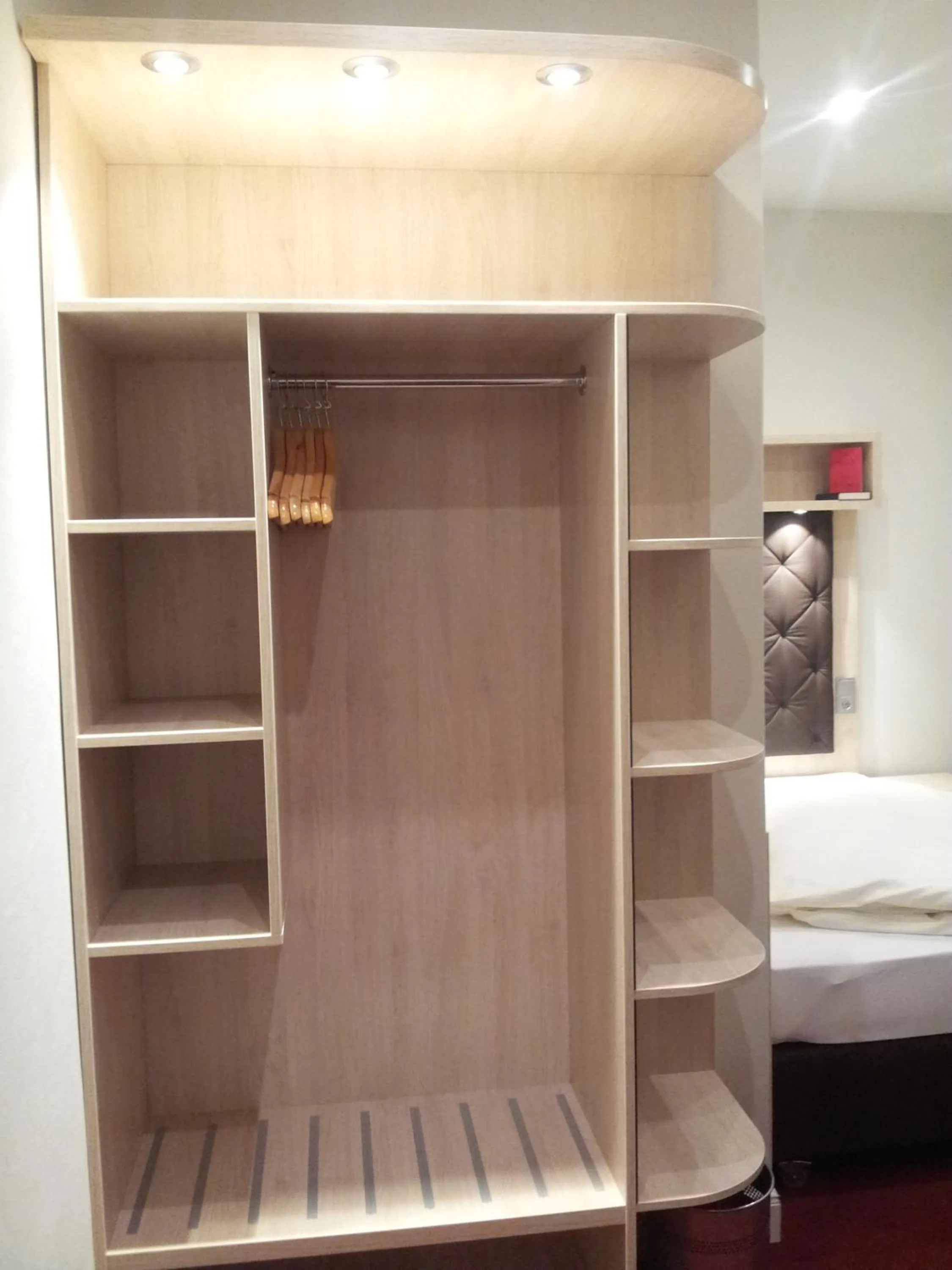 Decorative detail, Bed in Hotel Haase