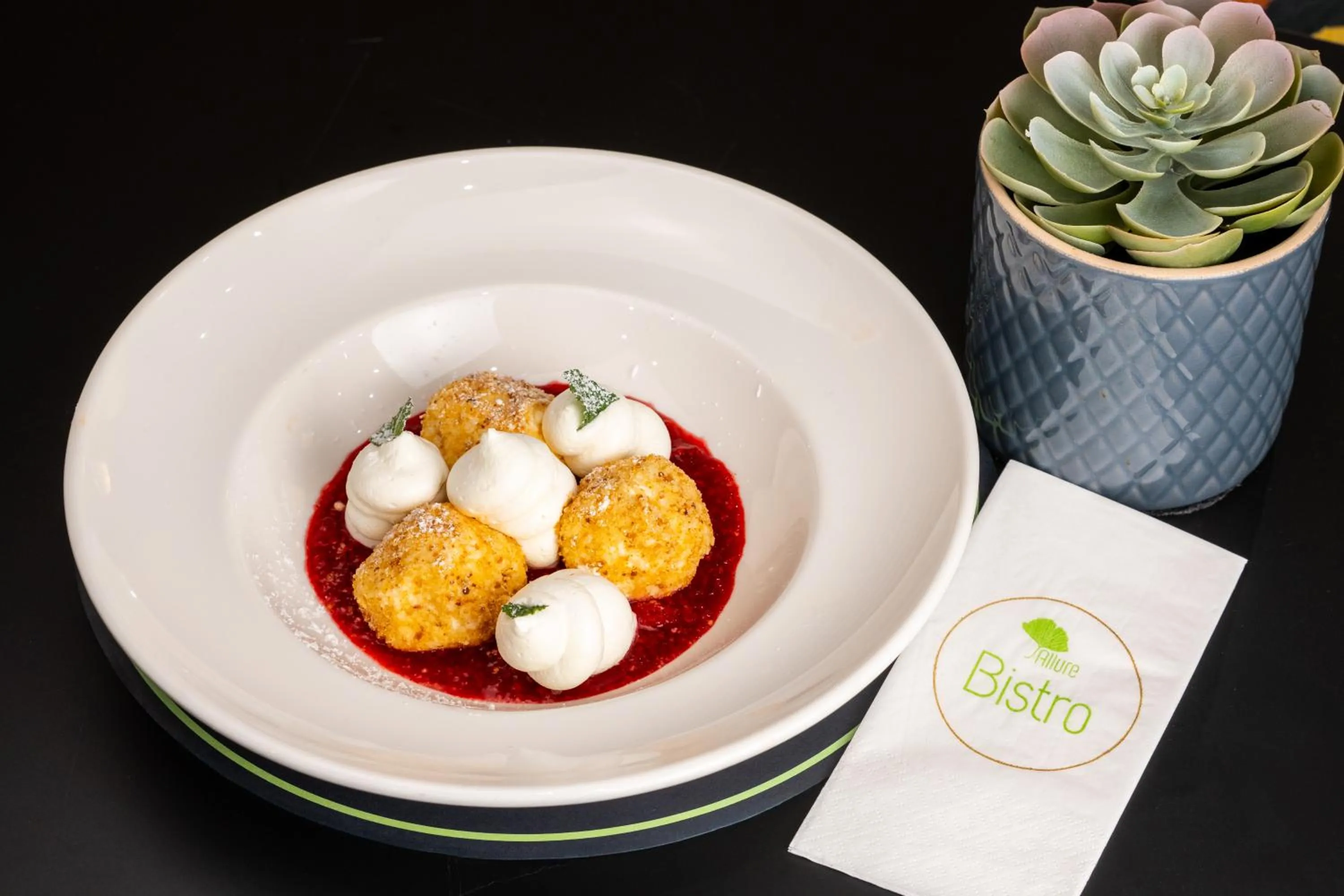 Food close-up in Allure Hotel & Spa