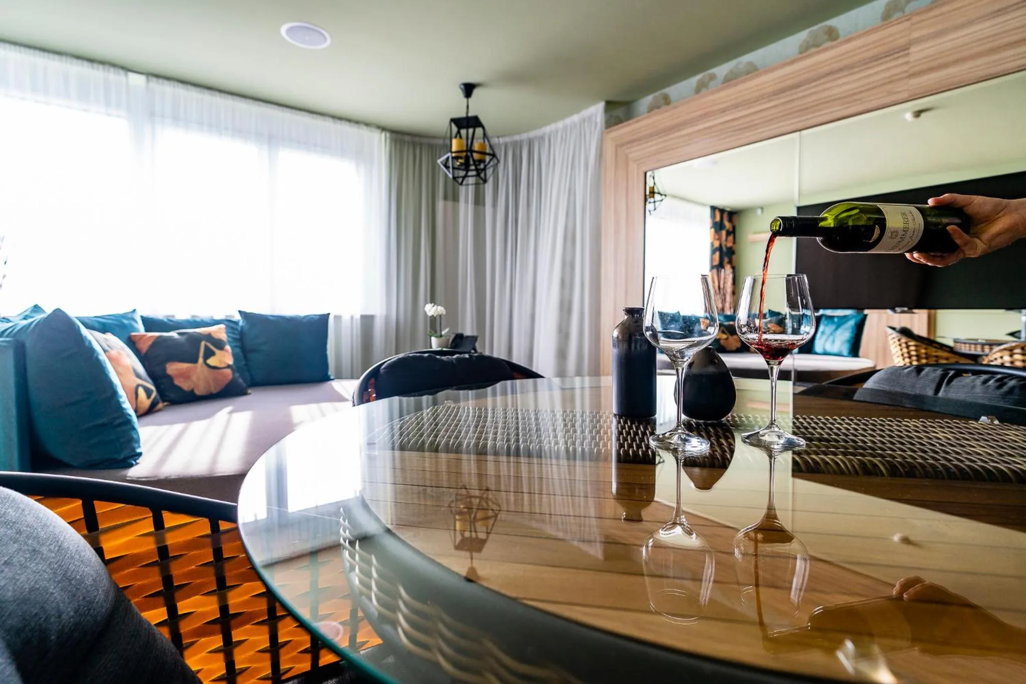 Communal lounge/ TV room in Allure Healthy Hotel & Spa