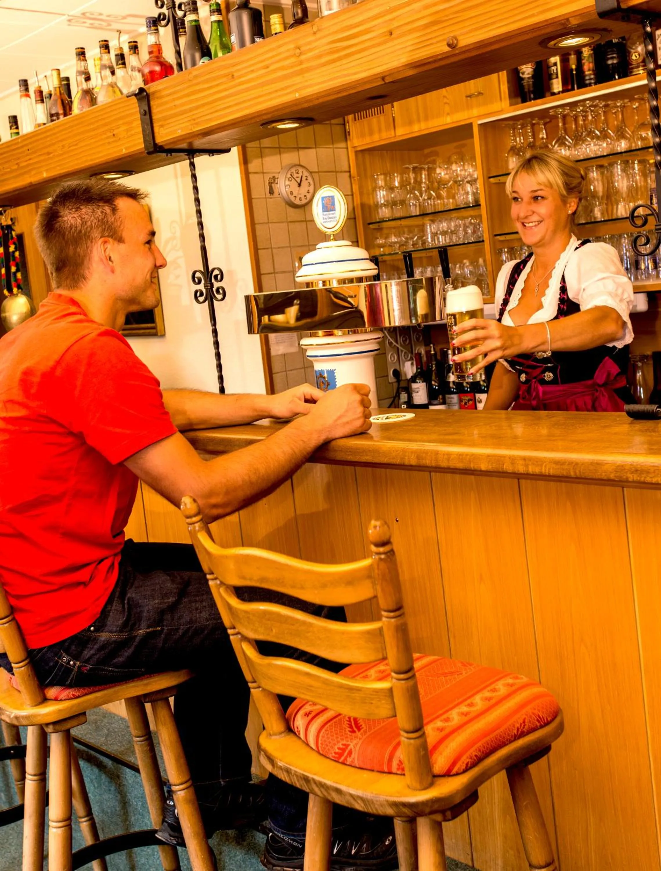 Lounge or bar in Landhotel Röfleuten