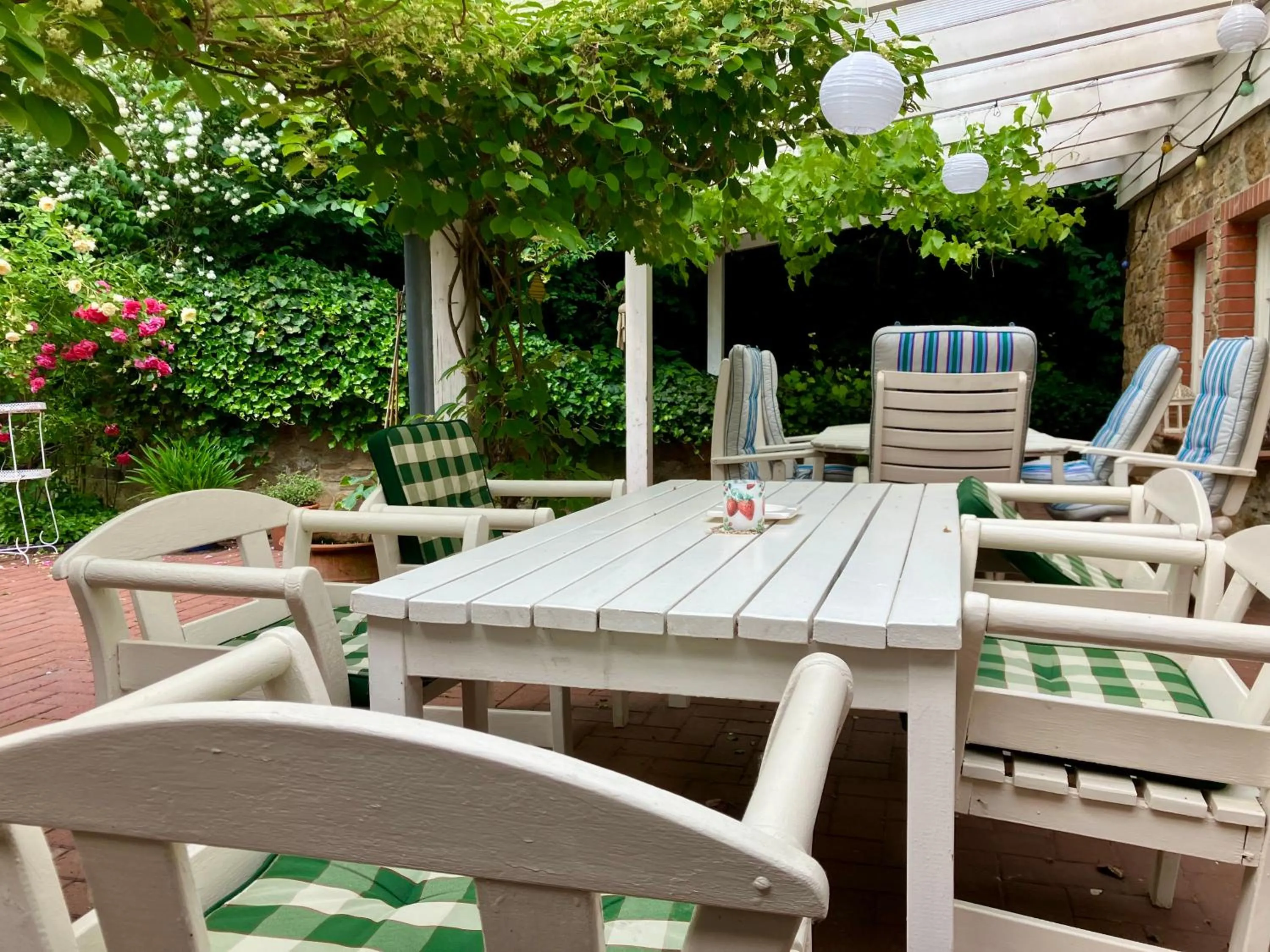 Patio in Gästehaus Alte Liebe