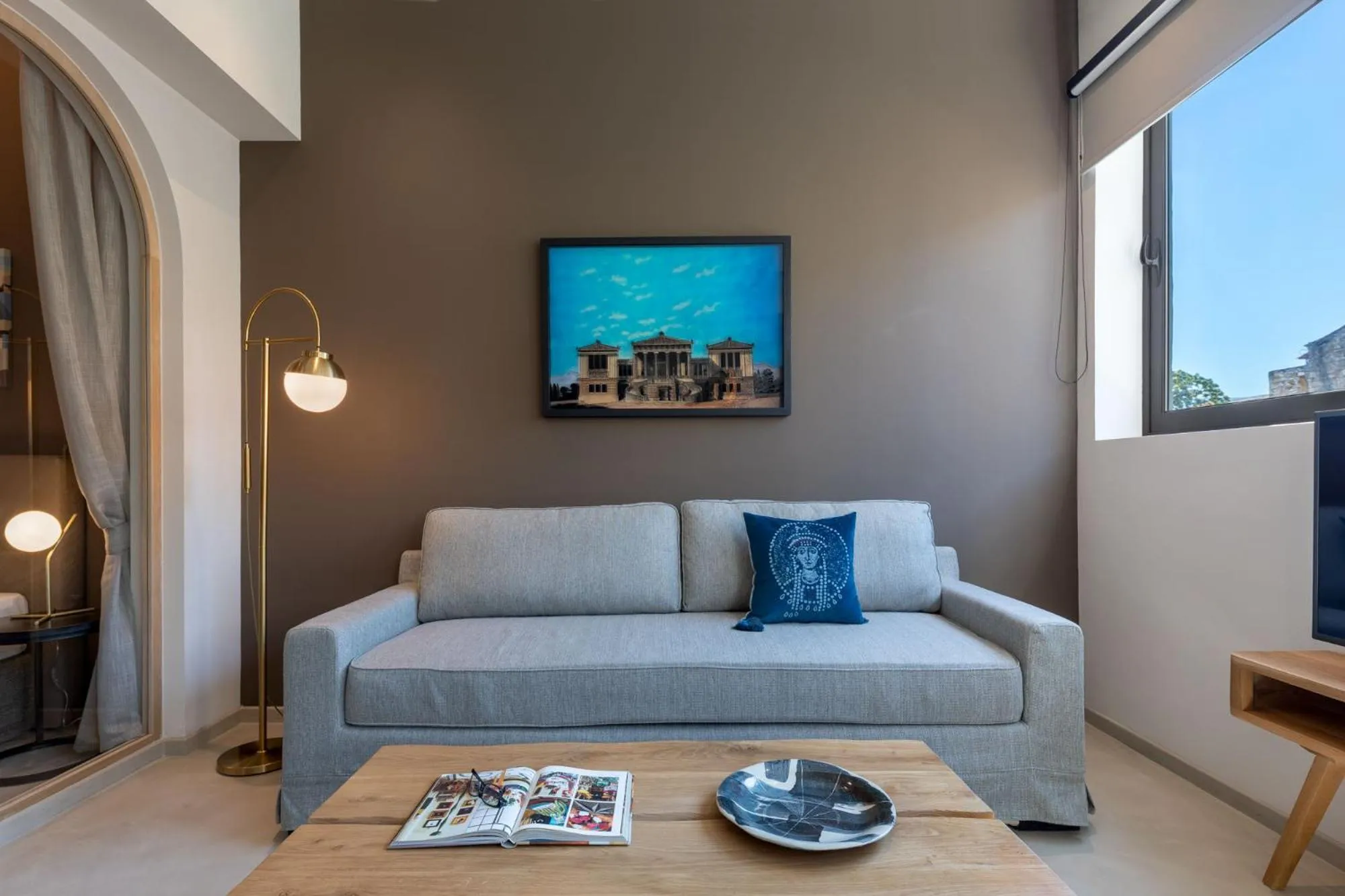 Living room in Muse Urban Suites