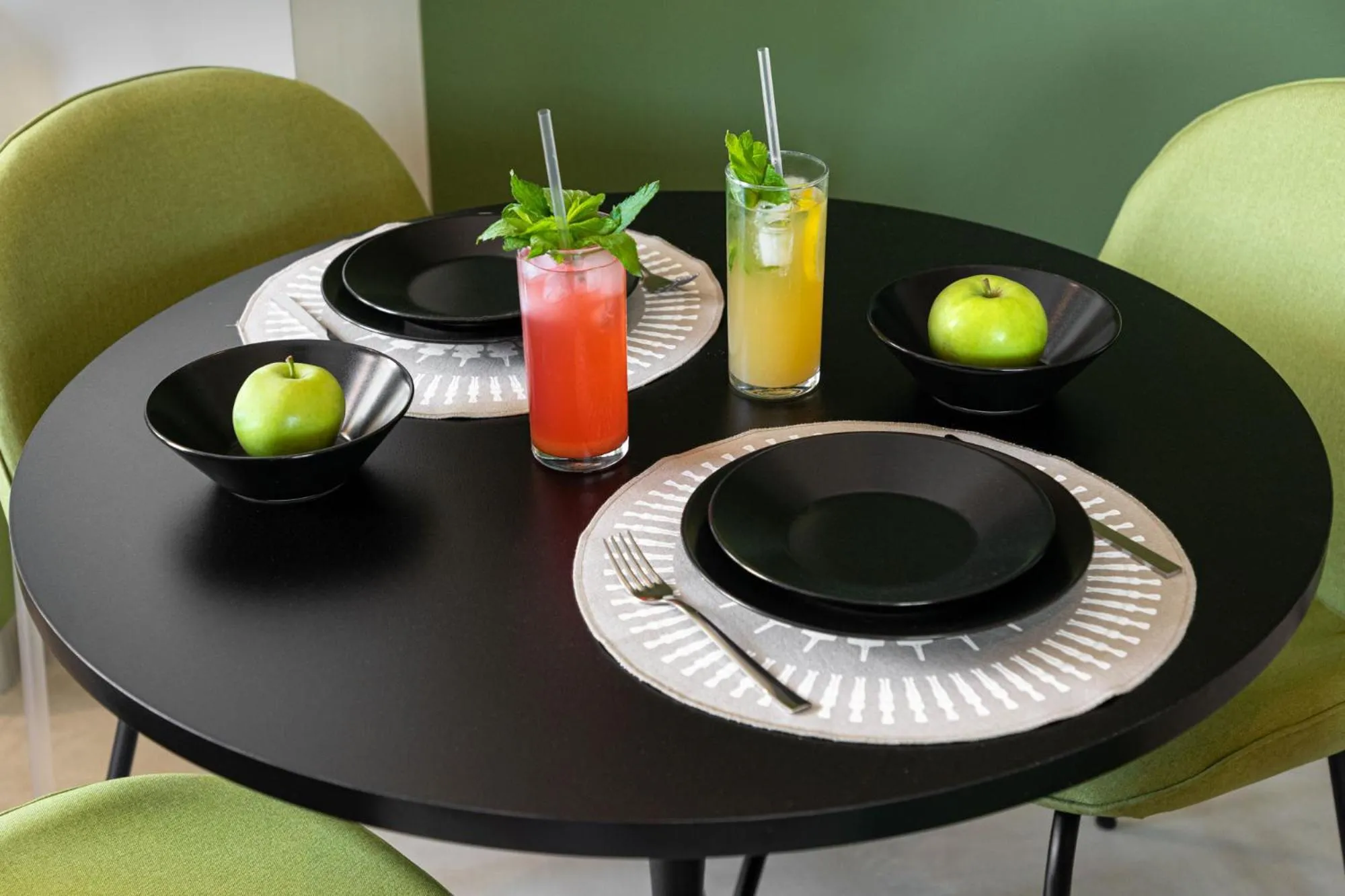 Dining area in Muse Urban Suites