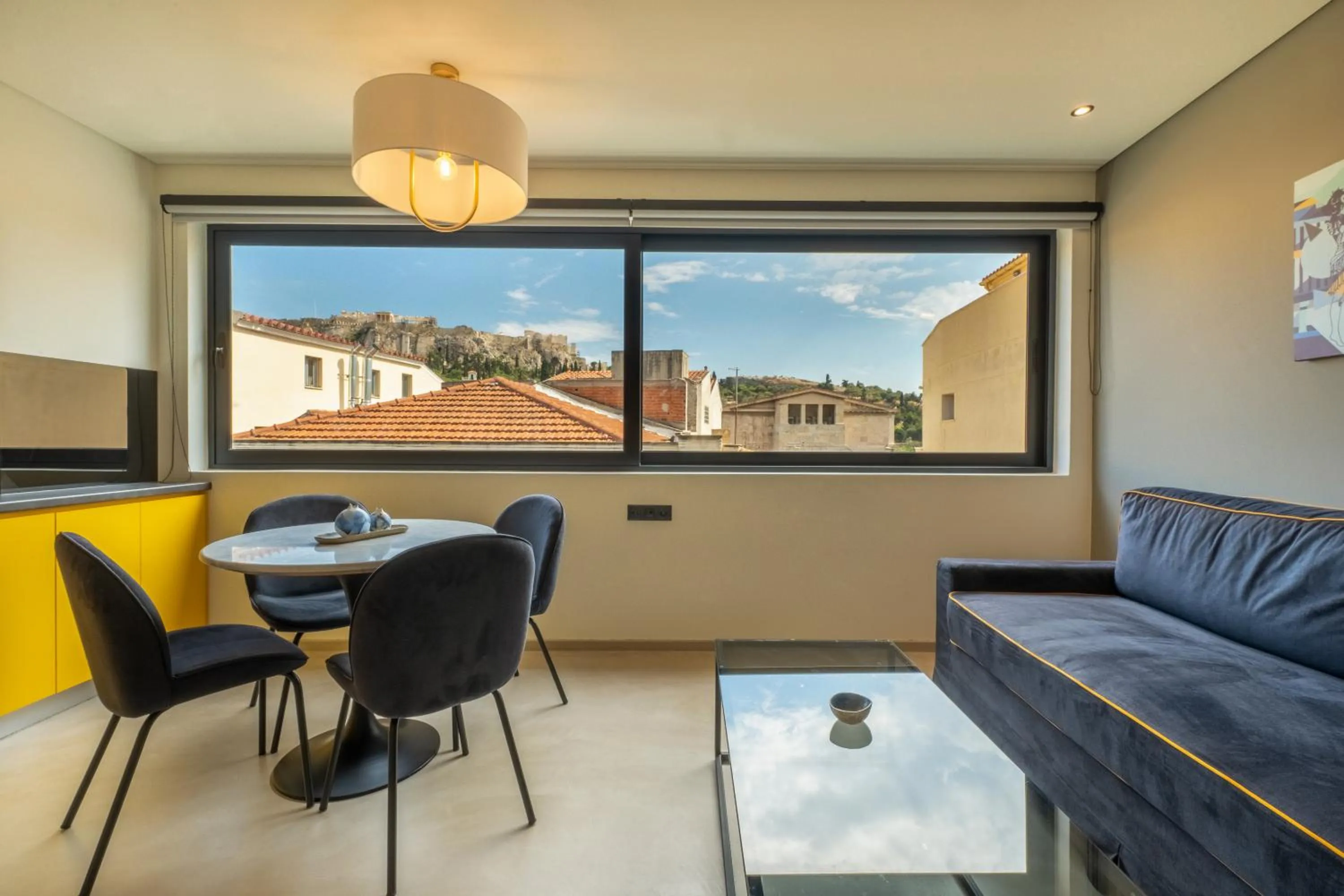 Living room in Muse Urban Suites