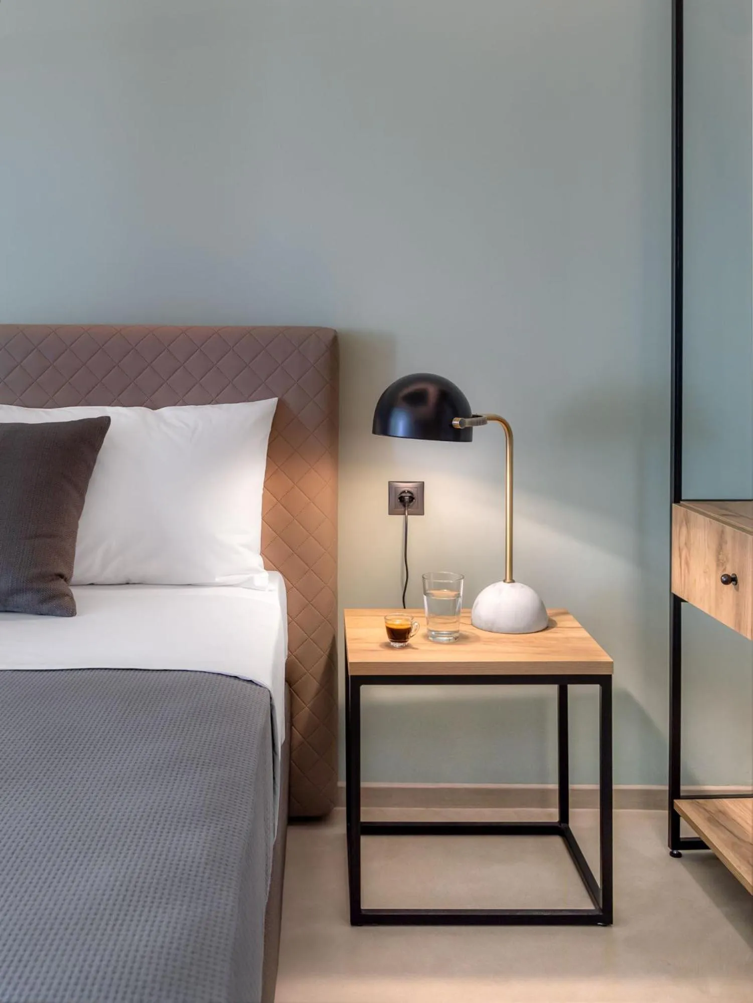 Bed in Muse Urban Suites