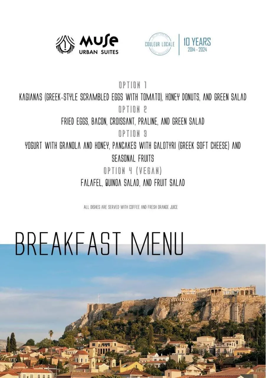 Breakfast in Muse Urban Suites
