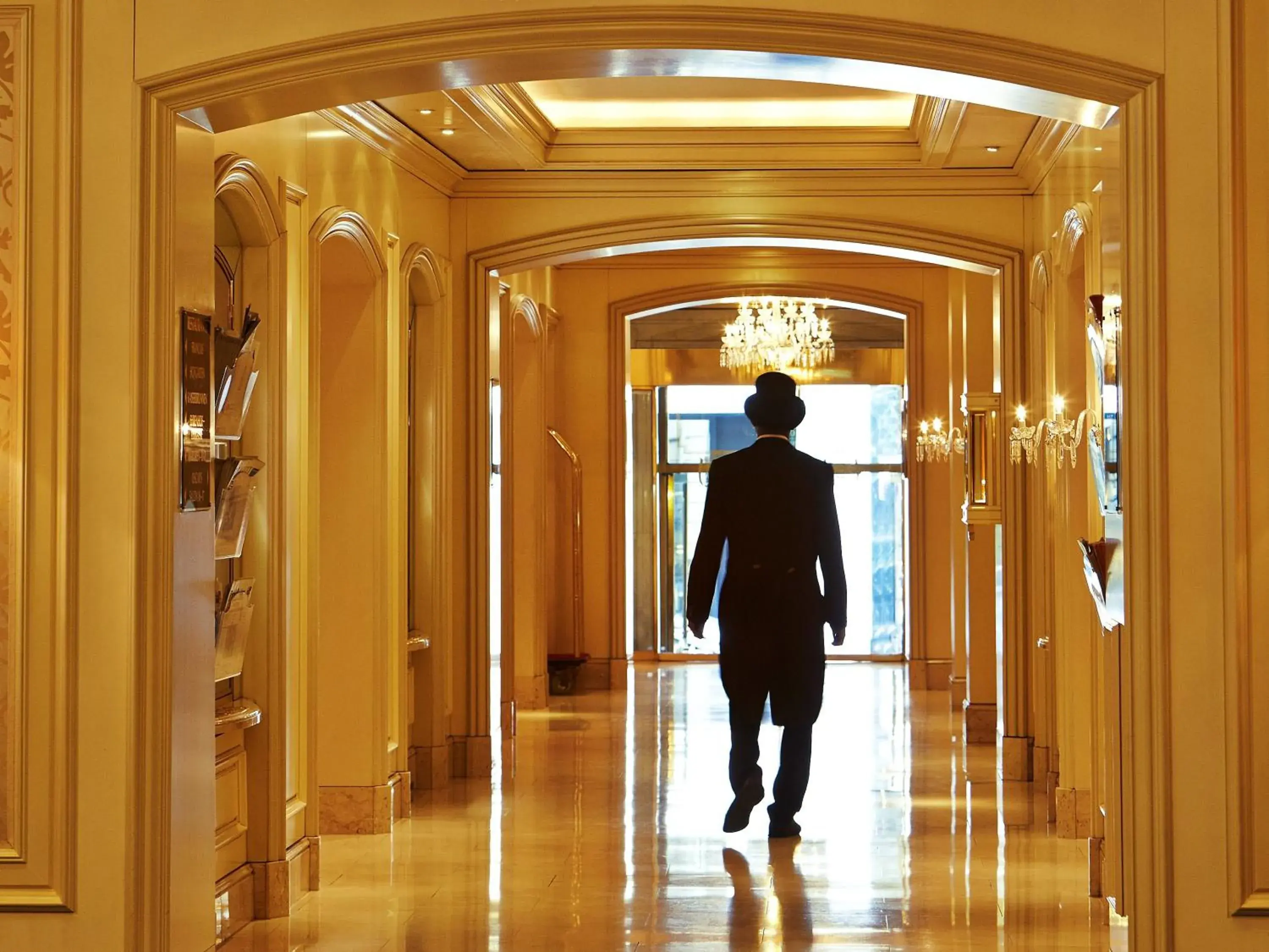 Lobby or reception in Steigenberger Icon Frankfurter Hof Lobby or reception in Steigenberger Icon Frankfurter Hof