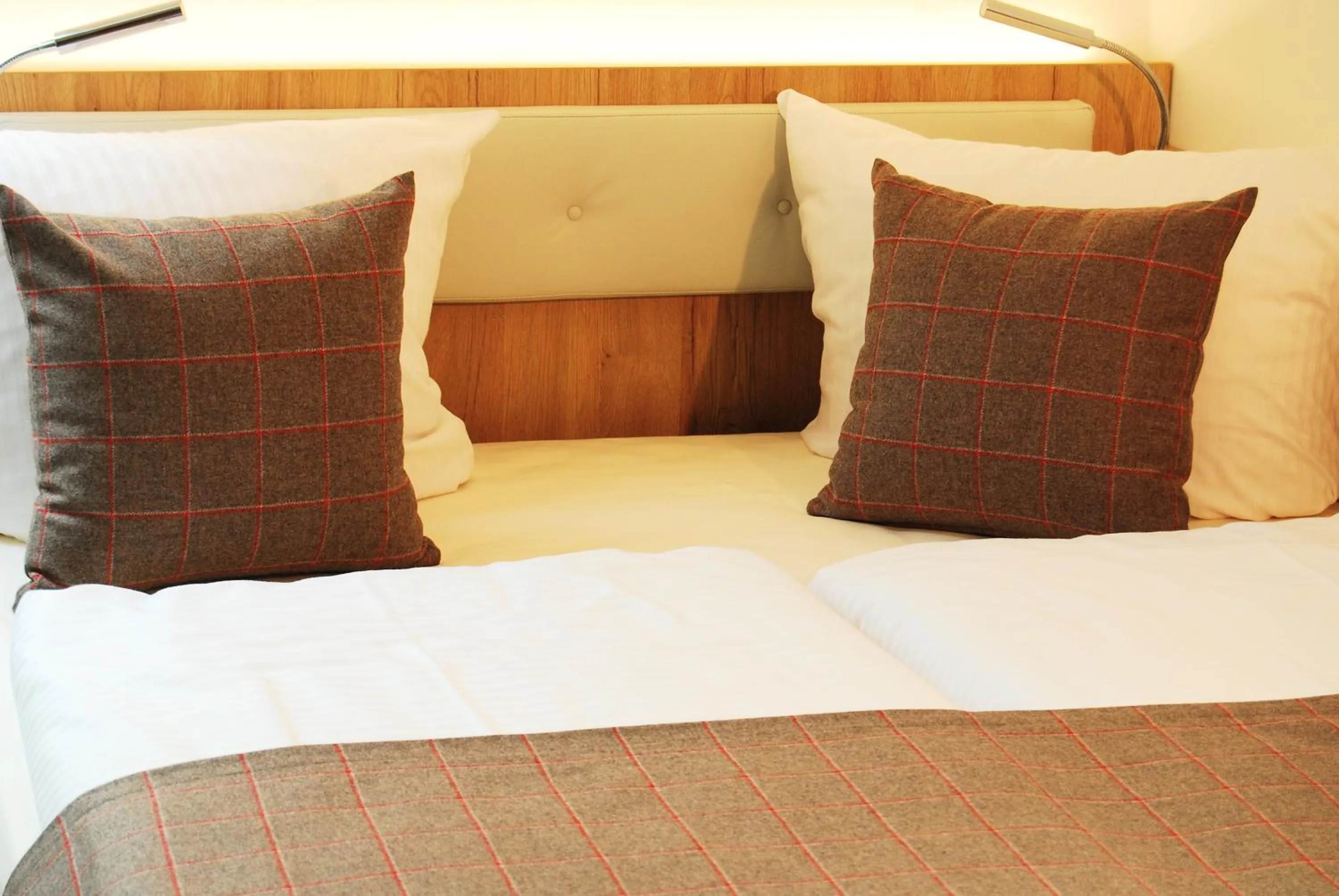 Decorative detail, Bed in Hotel Am Martinsberg