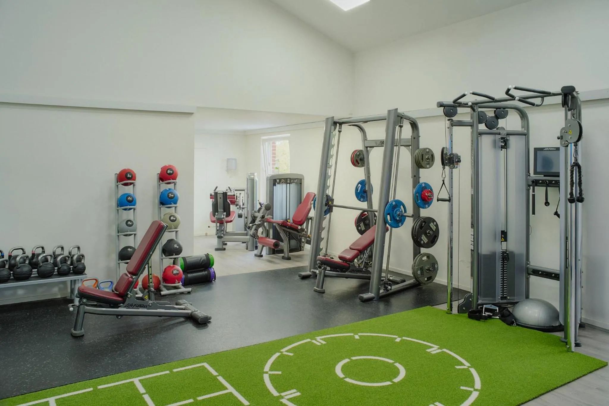 Fitness centre/facilities in Steigenberger Hotel Treudelberg Hamburg