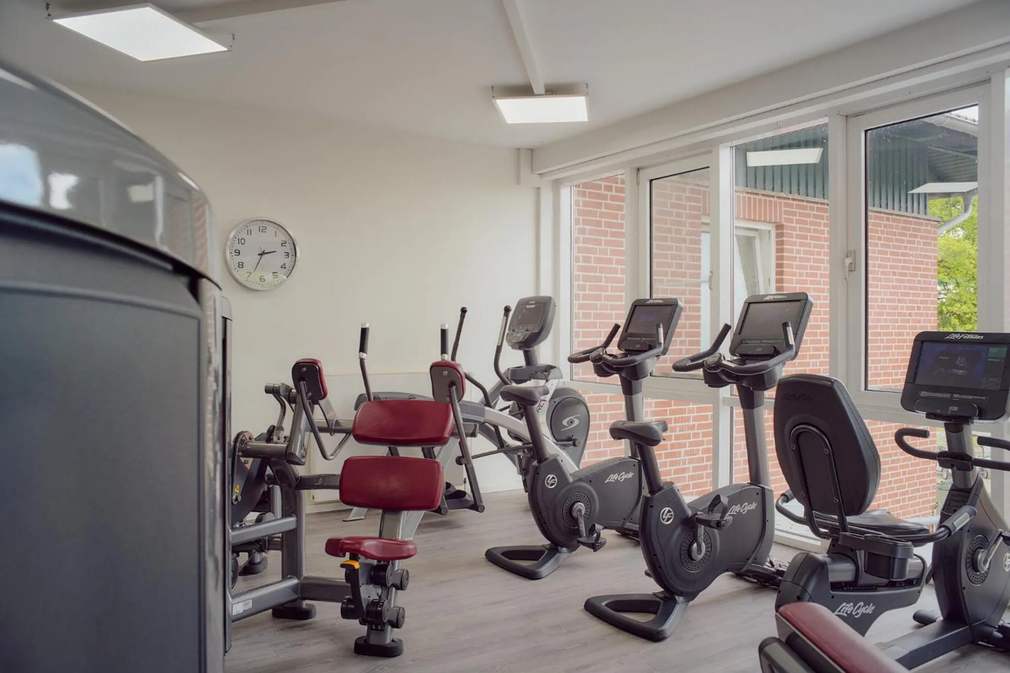 Fitness centre/facilities in Steigenberger Hotel Treudelberg Hamburg