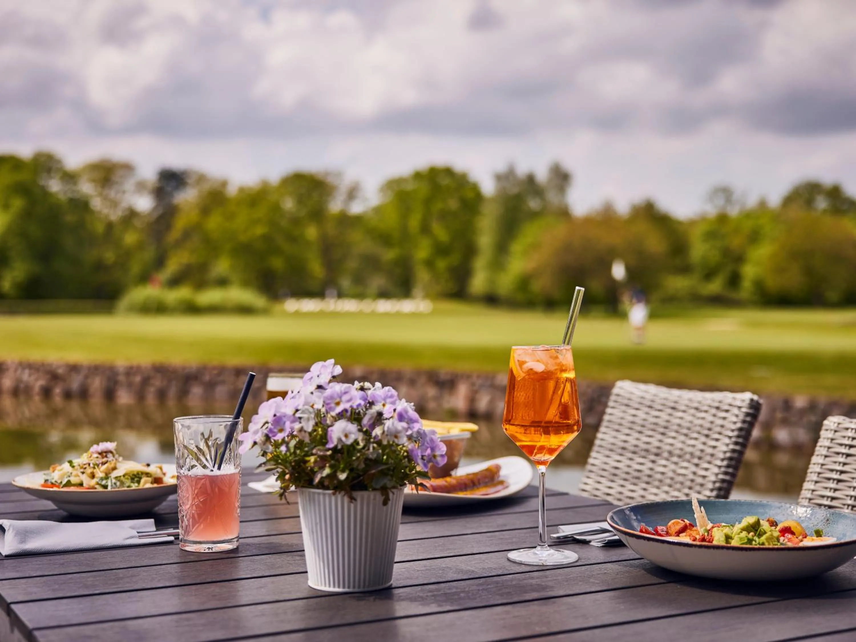Lunch in Steigenberger Hotel Treudelberg Hamburg