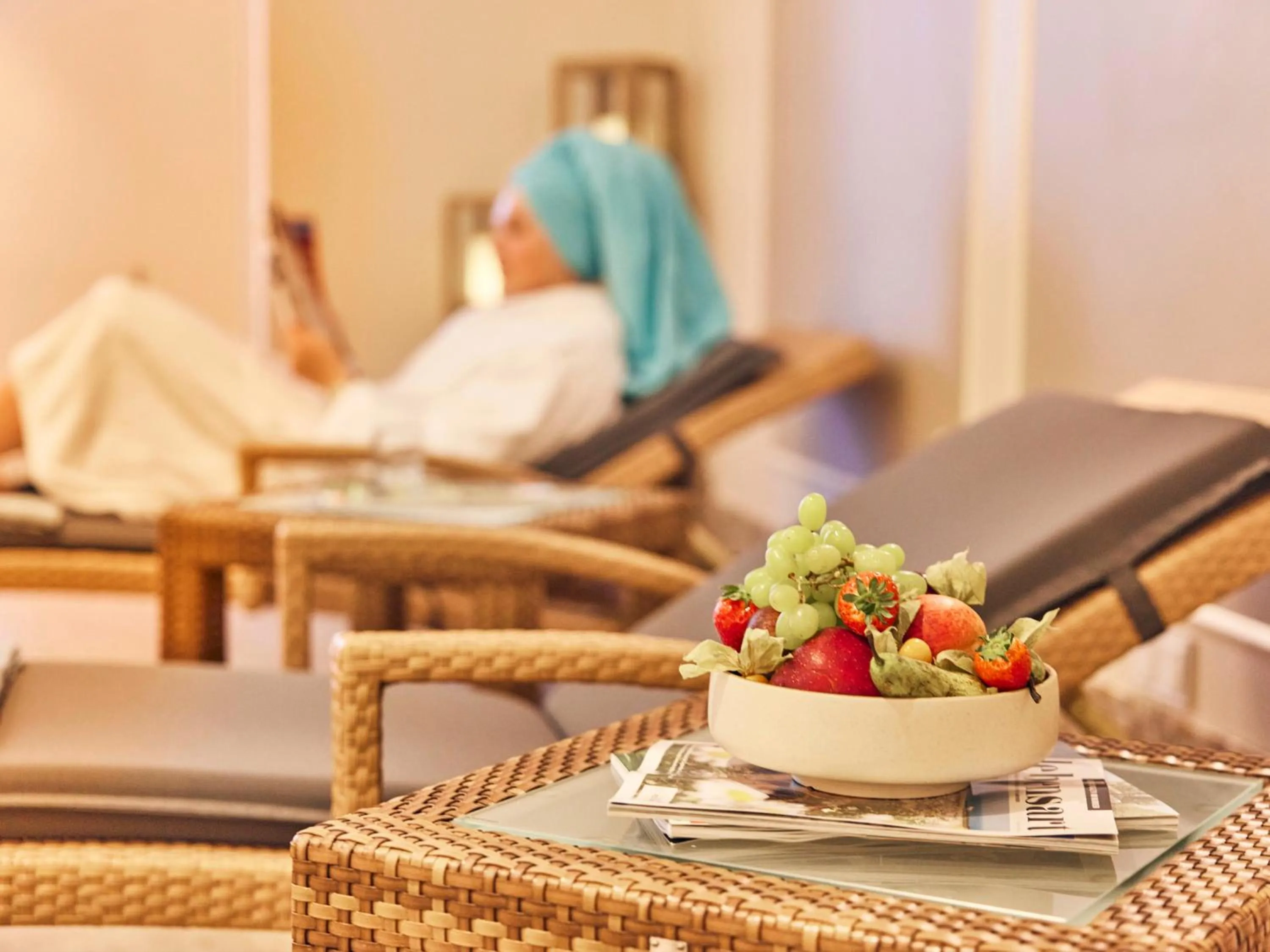 Sauna in Steigenberger Hotel Treudelberg Hamburg