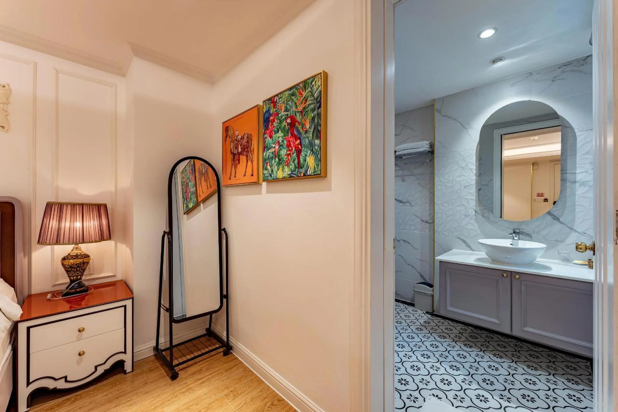 Bed in Ngan Ha 2 Apartment