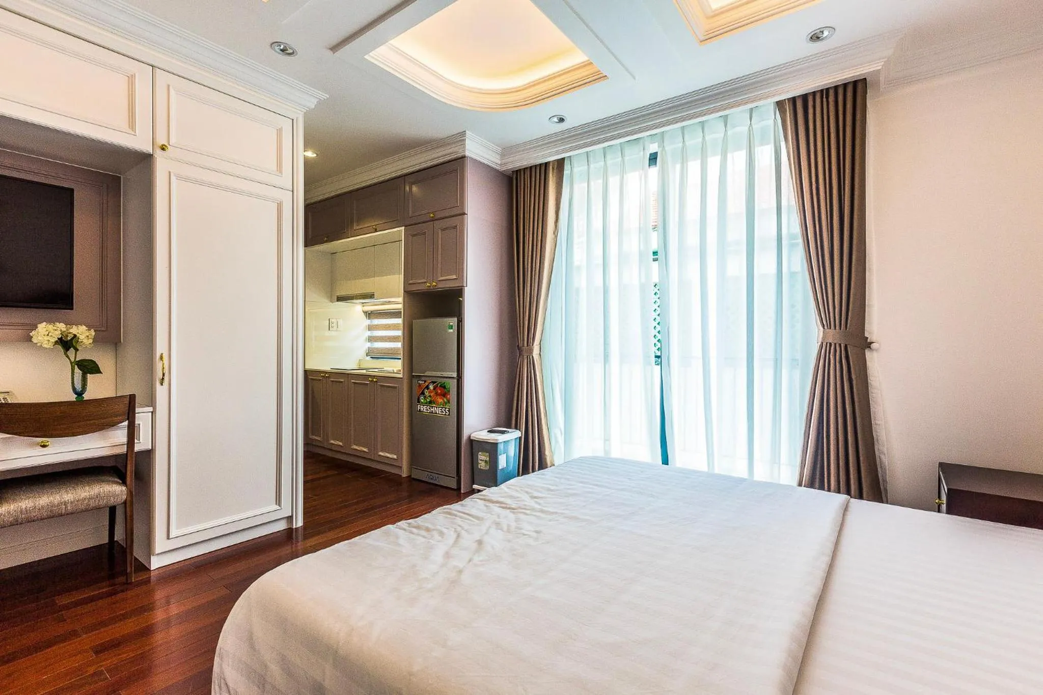 Bed in Ngan Ha 2 Apartment