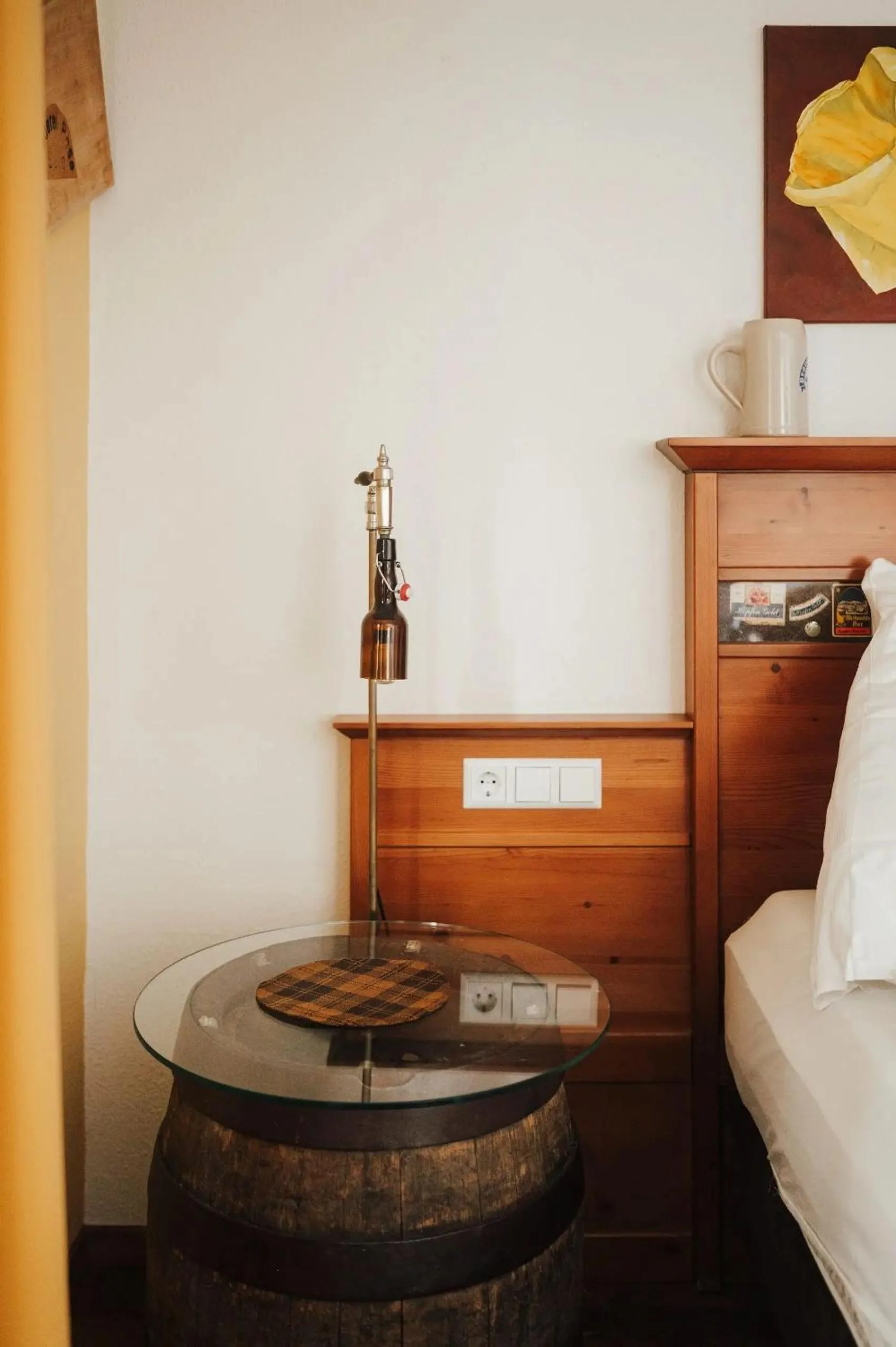 Bed in Landgasthof & Hotel zur Rose Berg