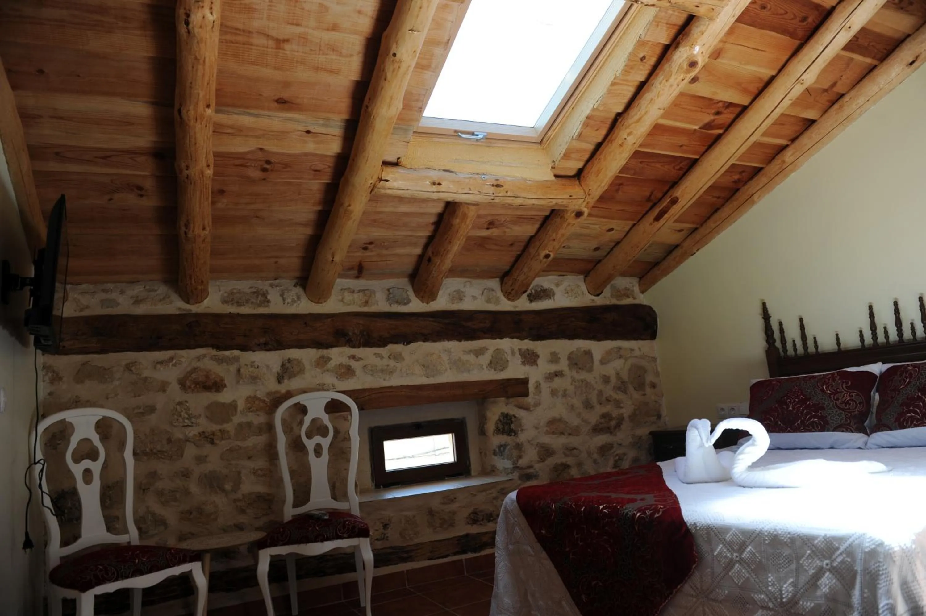 Bed in Hotel Rural El Labrador