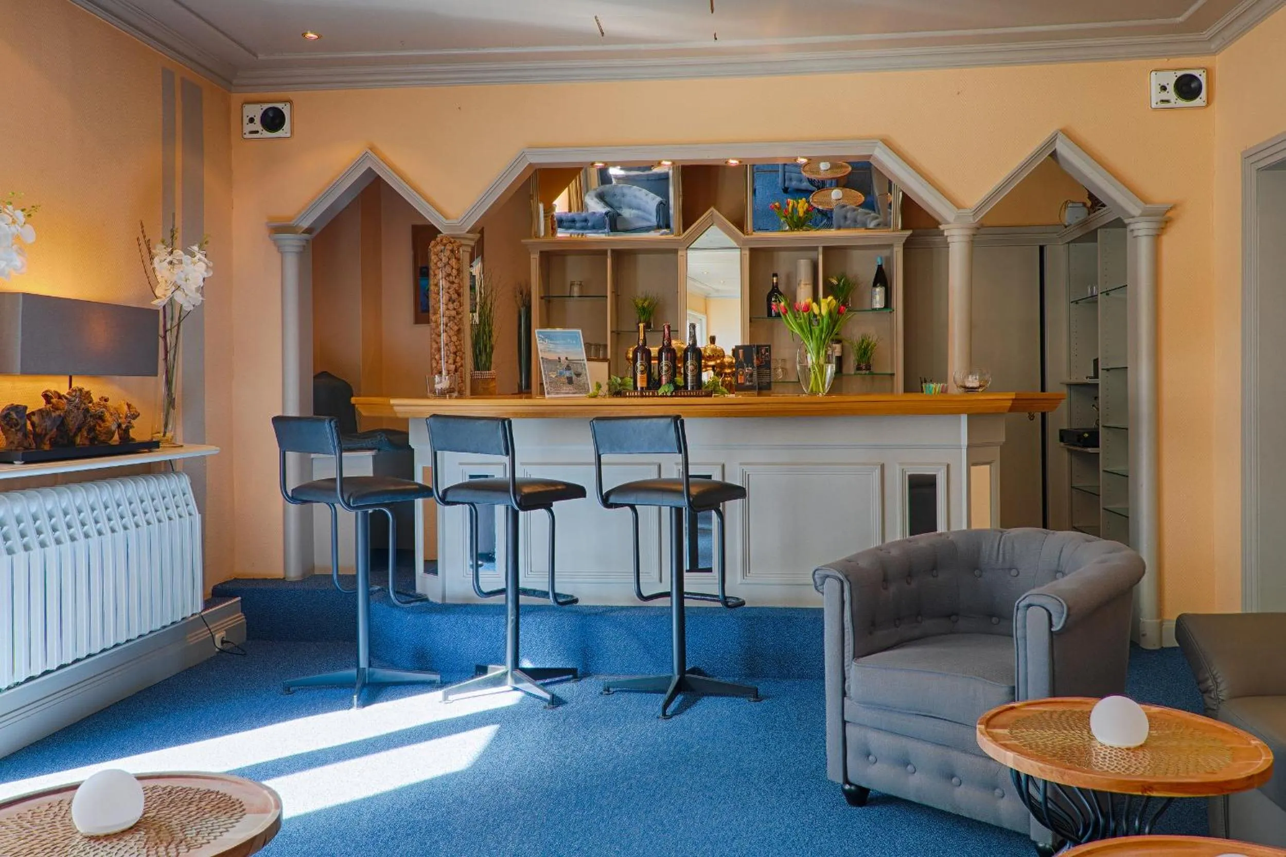 Lounge or bar in Meeressterne Hotel Residenz in Heringsdorf