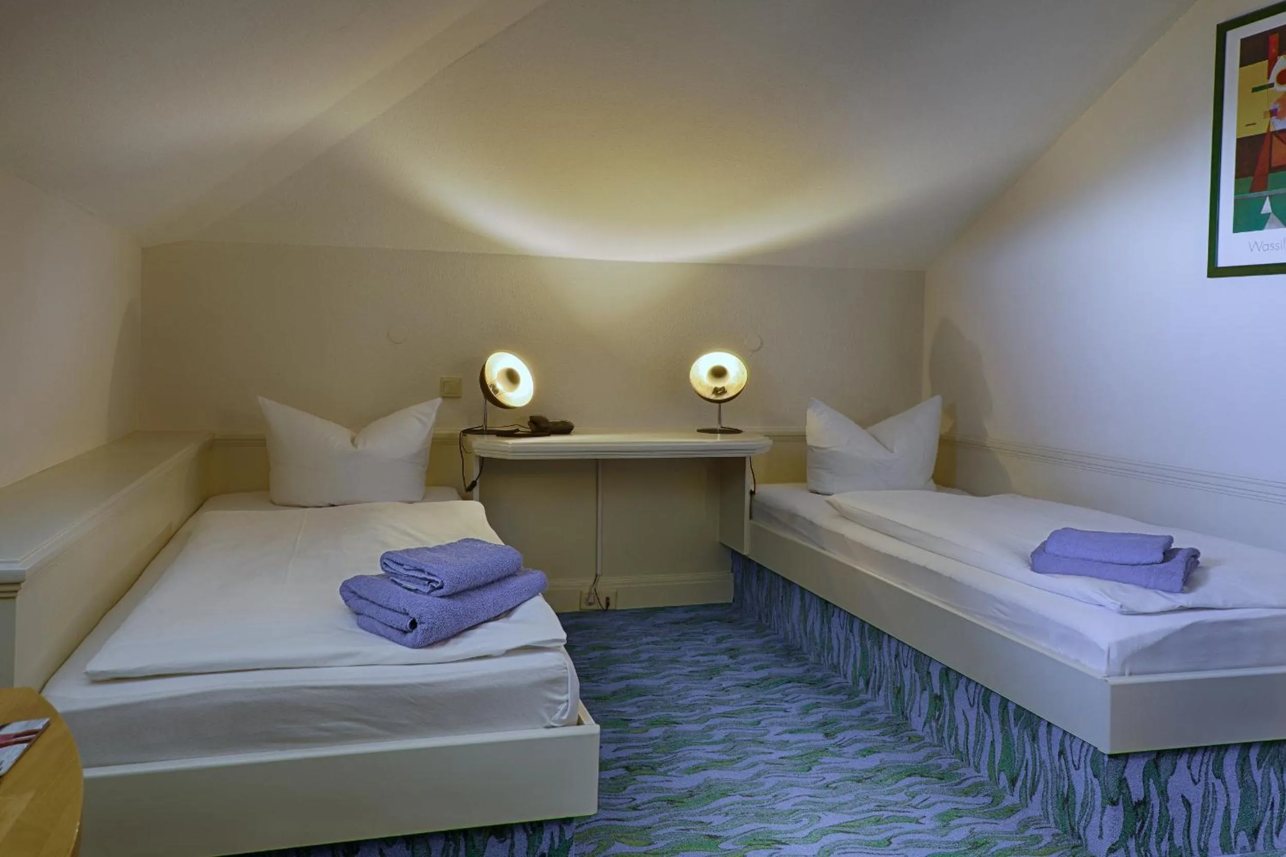 Photo of the whole room, Bed in Meeressterne Hotel Residenz in Heringsdorf