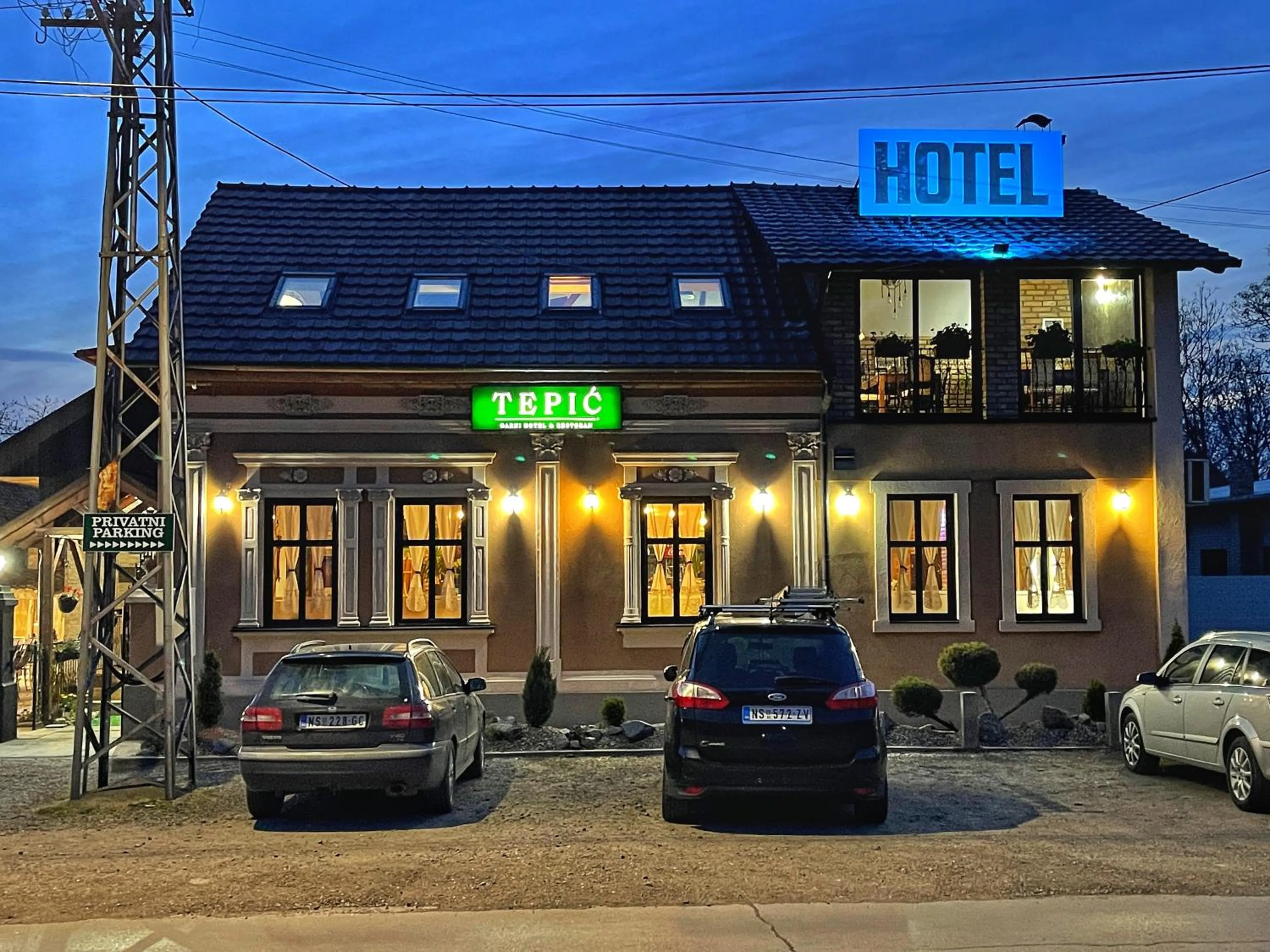 Property building in TEPIĆ Garni Hotel