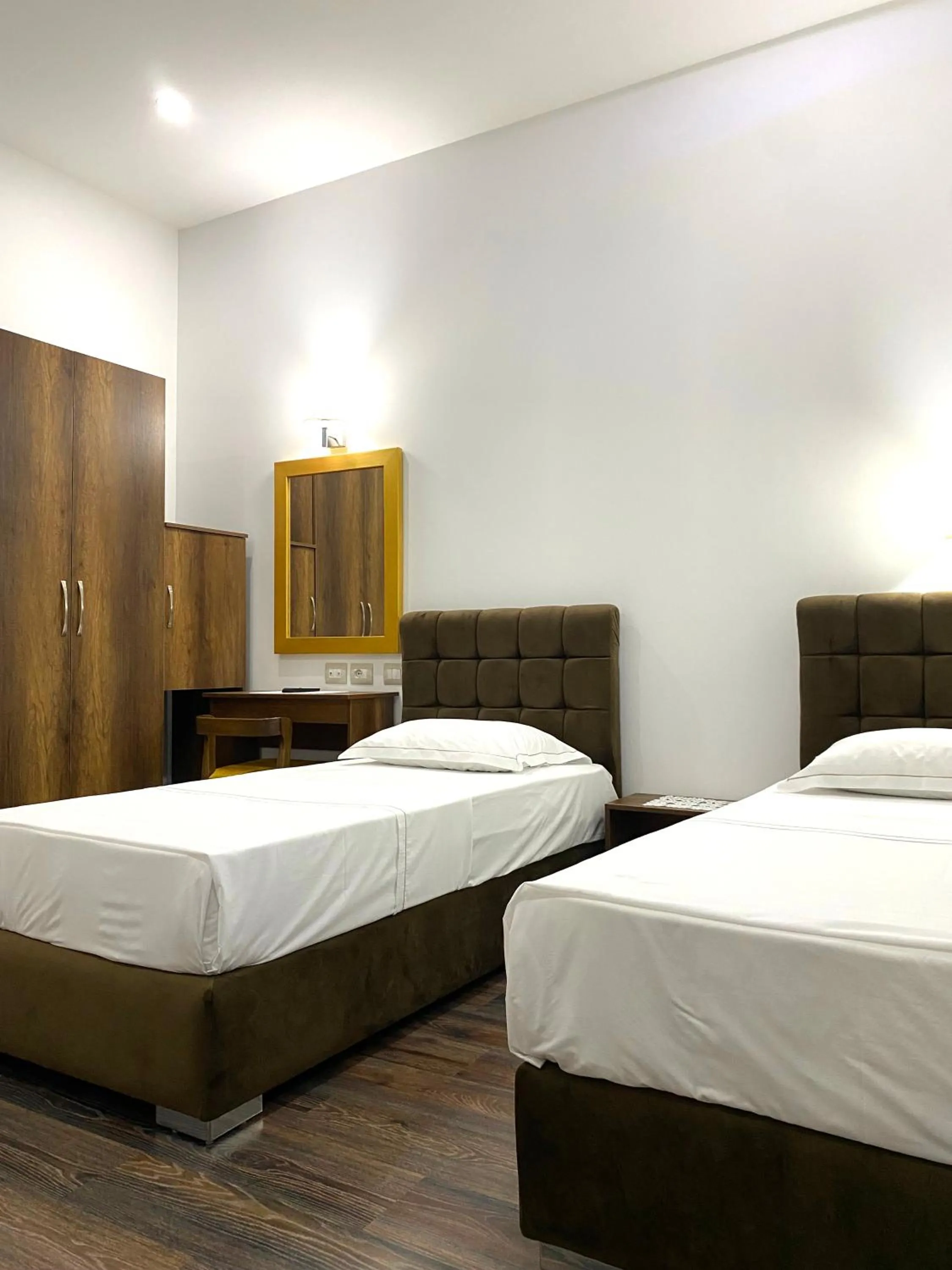 Bed in Hotel Republika Berat