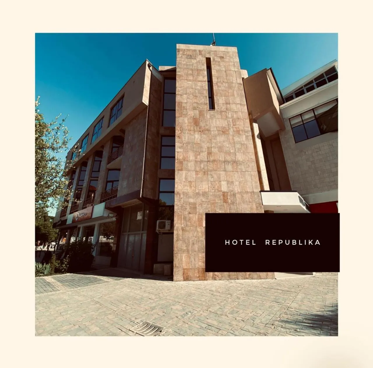 Property building in Hotel Republika Berat