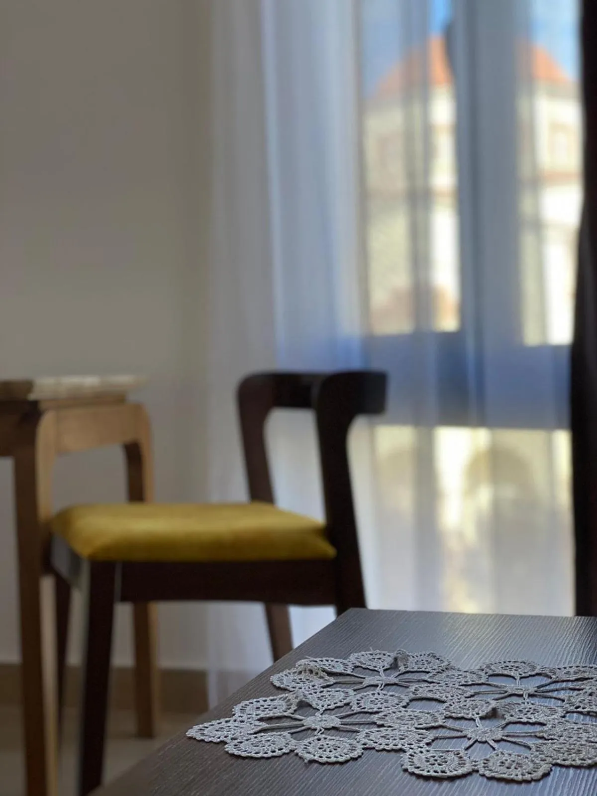 Seating area in Hotel Republika Berat