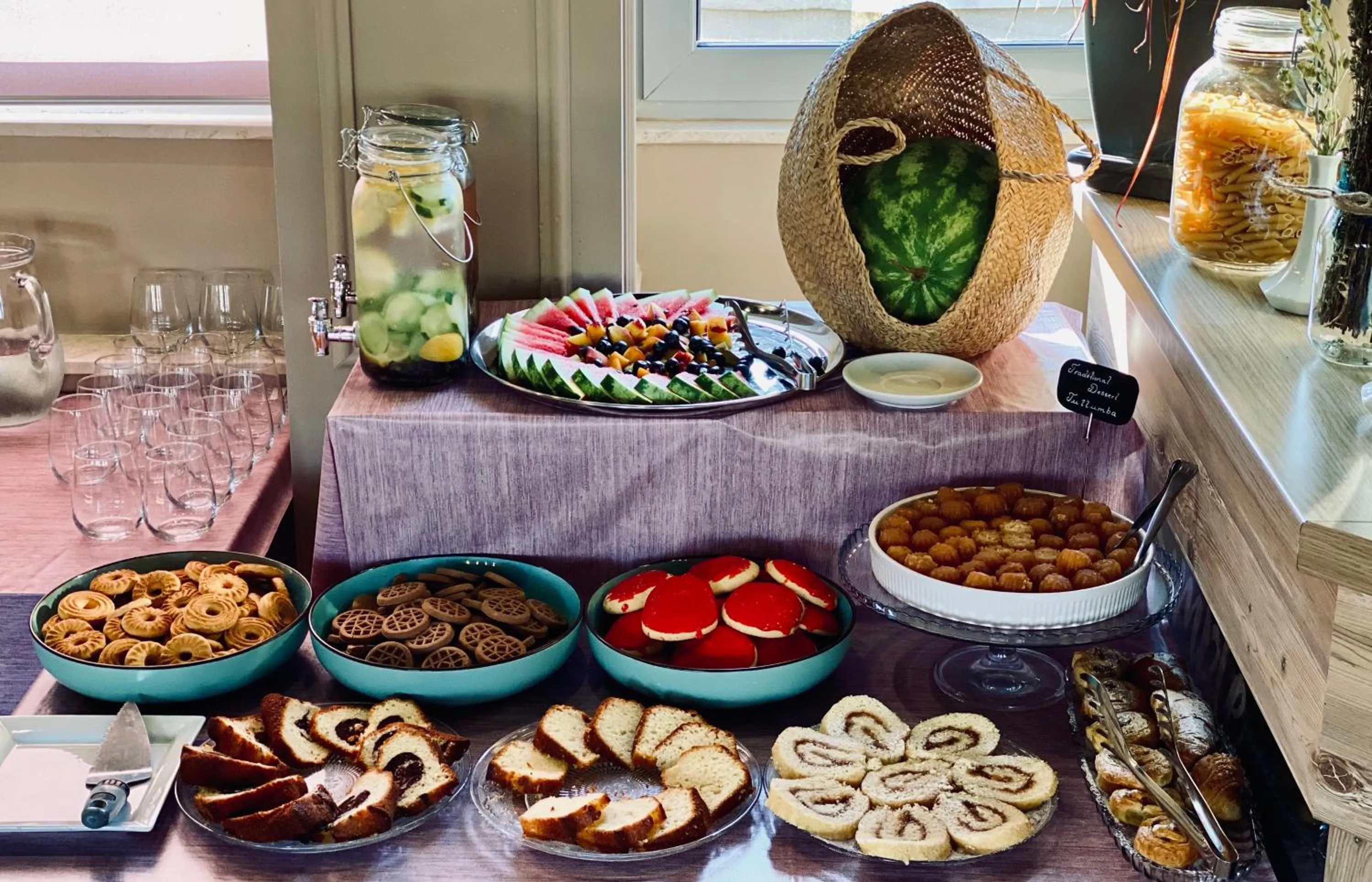 Food and drinks in Hotel Republika Berat