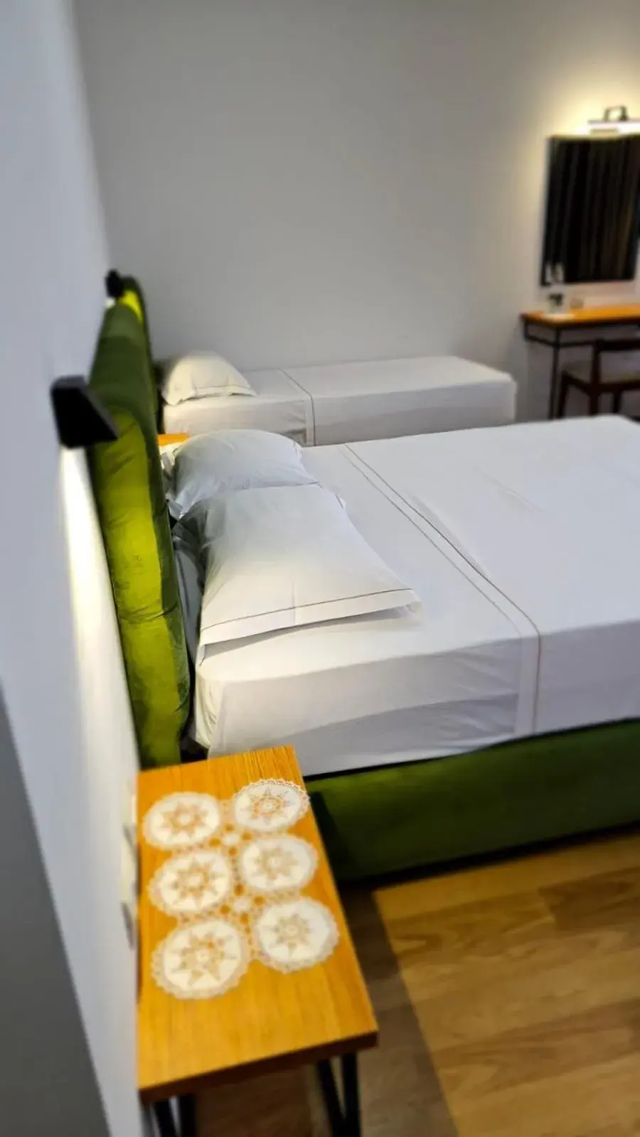 Bed in Hotel Republika Berat Bed in Hotel Republika Berat