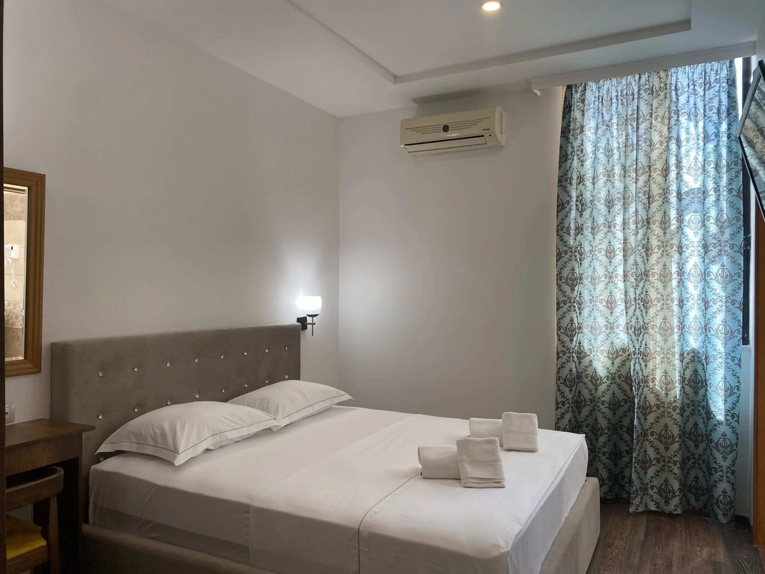 Bed in Hotel Republika Berat