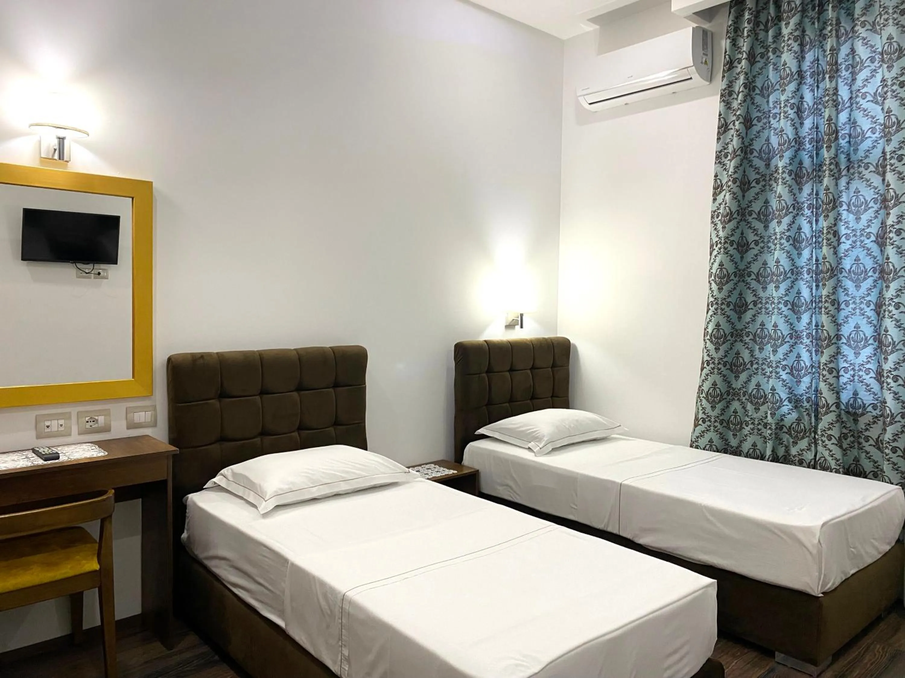 Bed in Hotel Republika Berat