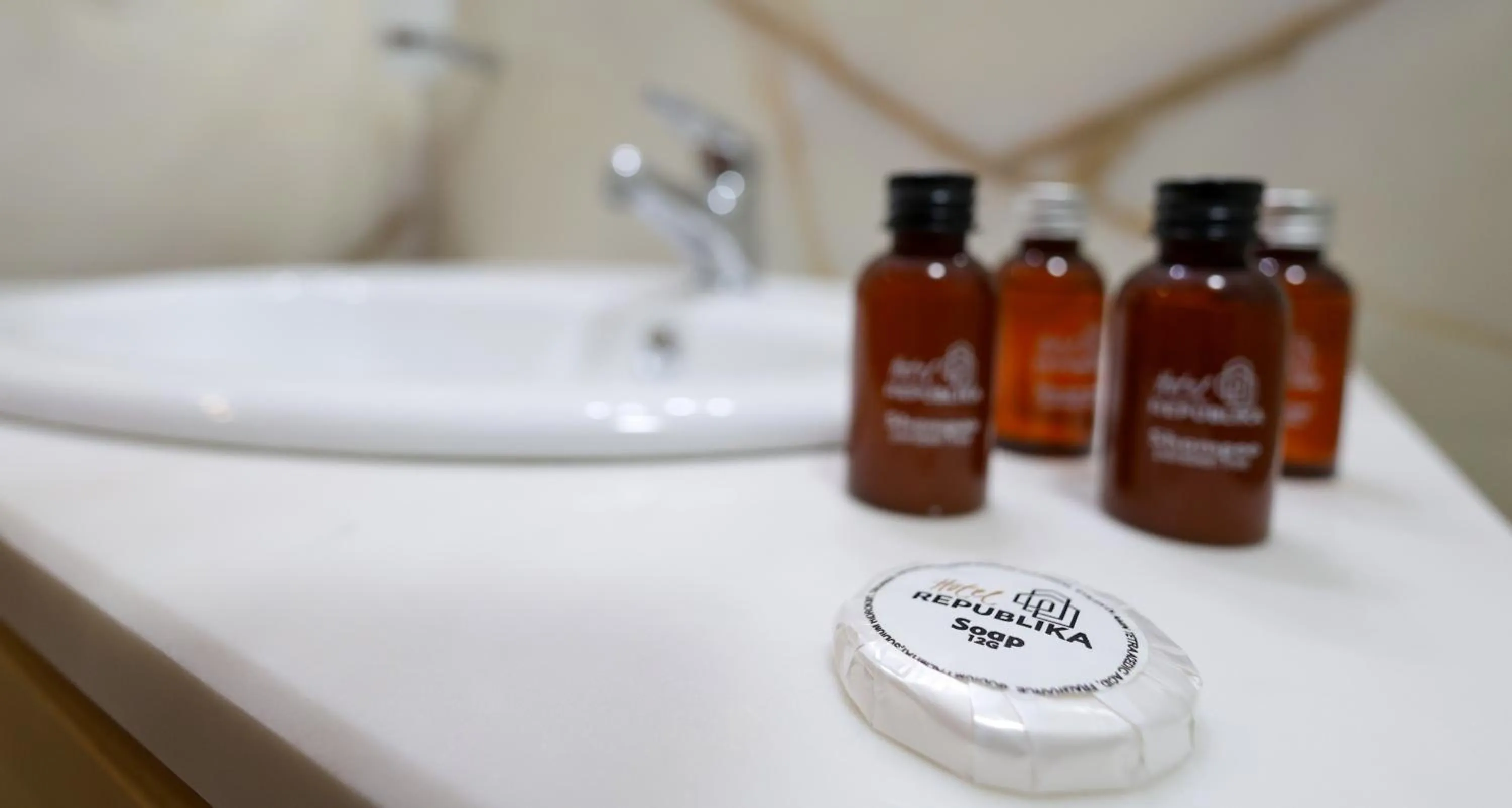 Bathroom in Hotel Republika Berat