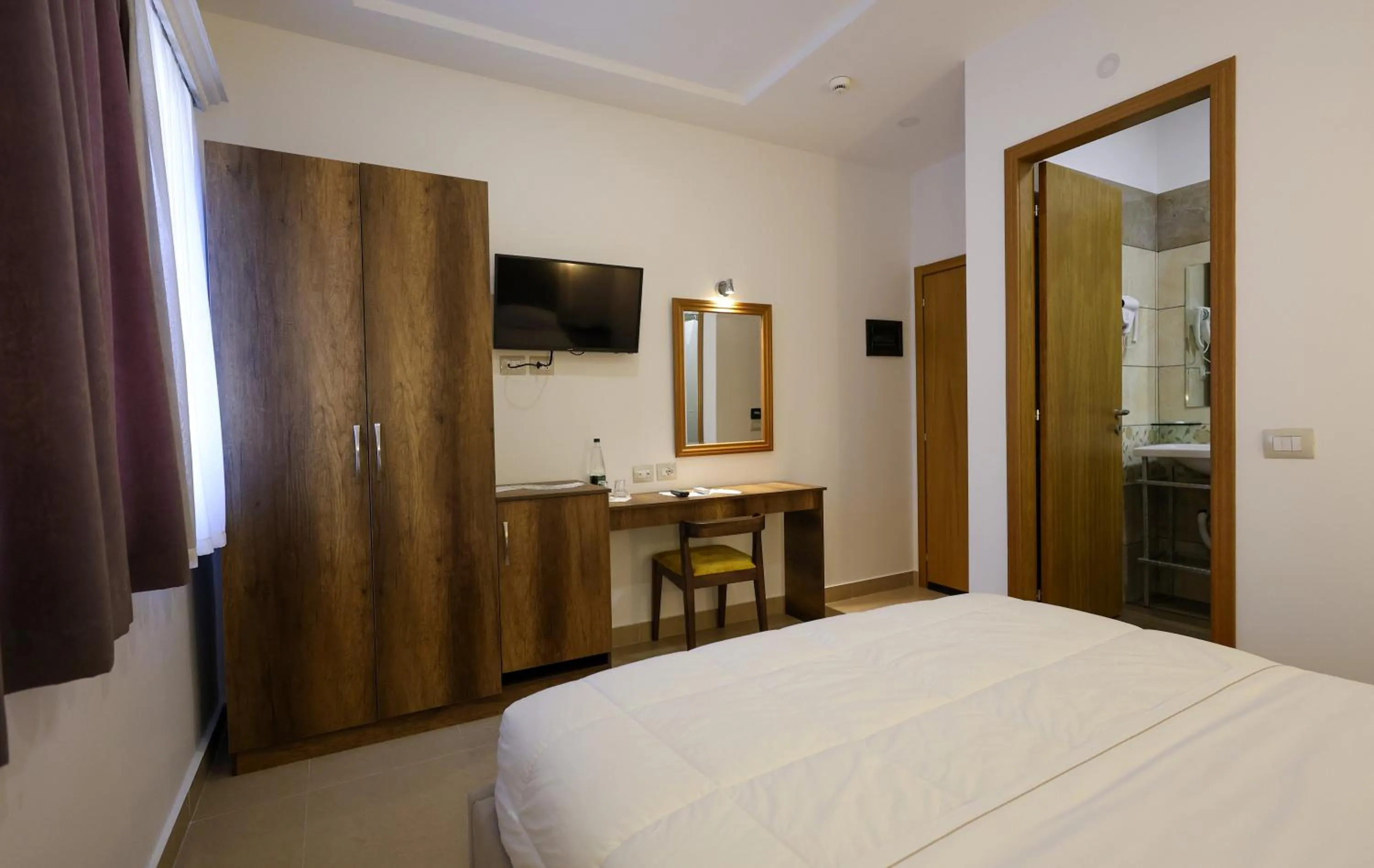 Bed in Hotel Republika Berat