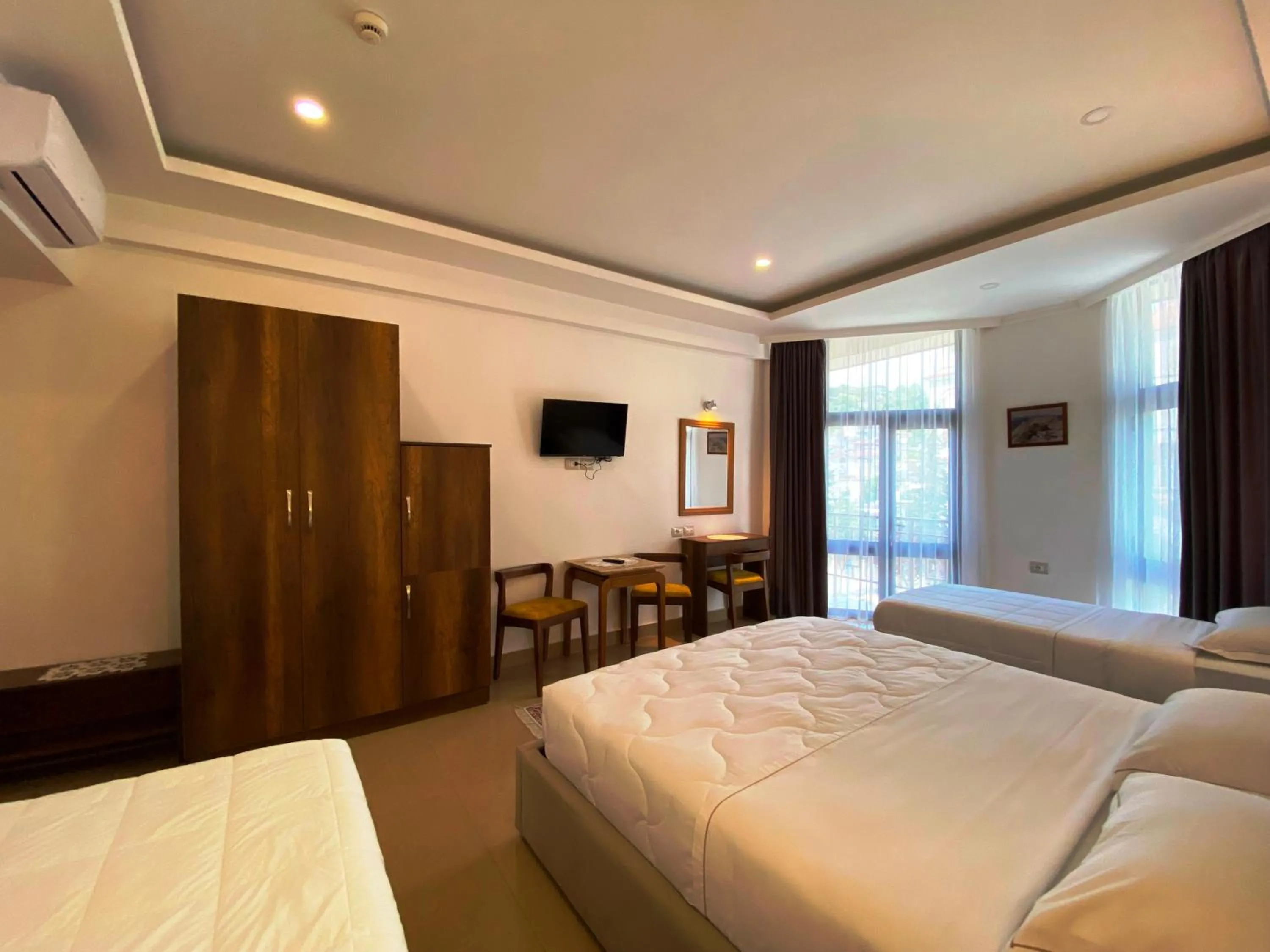 Bed in Hotel Republika Berat