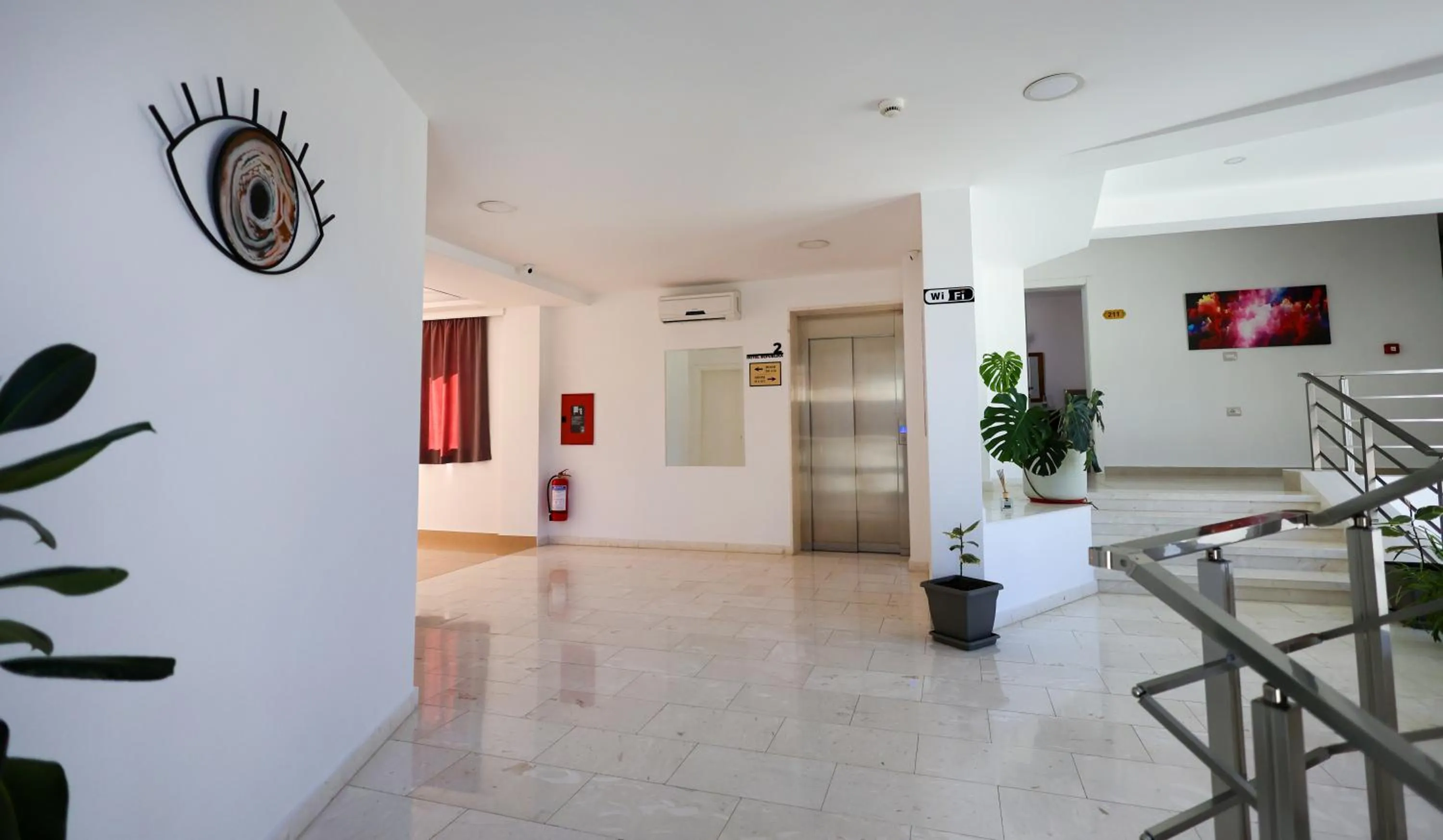 air conditioner in Hotel Republika Berat