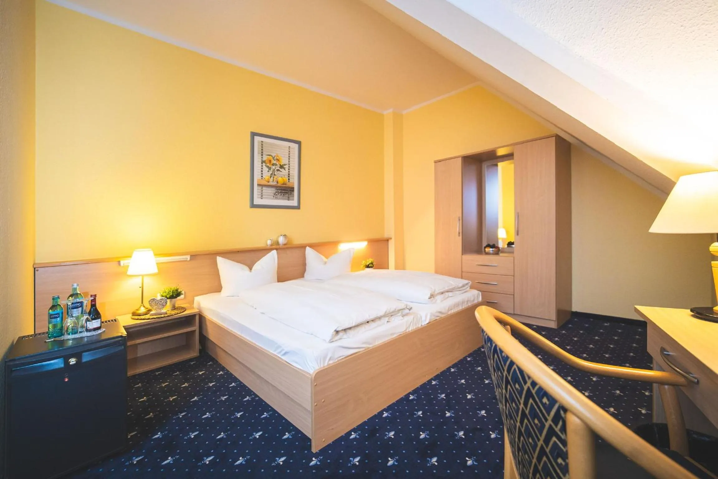 Bed in Hotel Stadt Spremberg