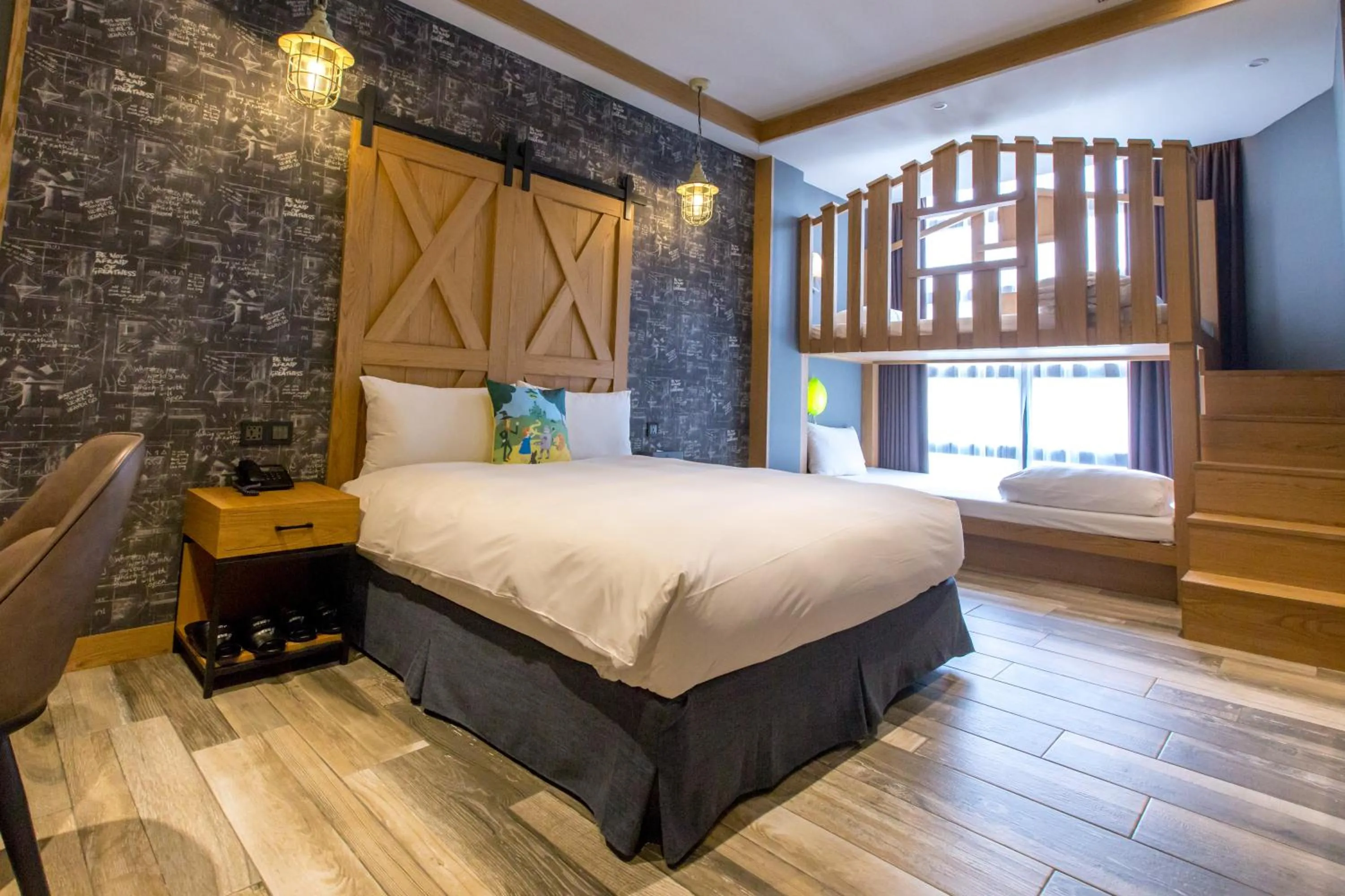 Bed in Norway Forest Travel hotel 3 Taichung