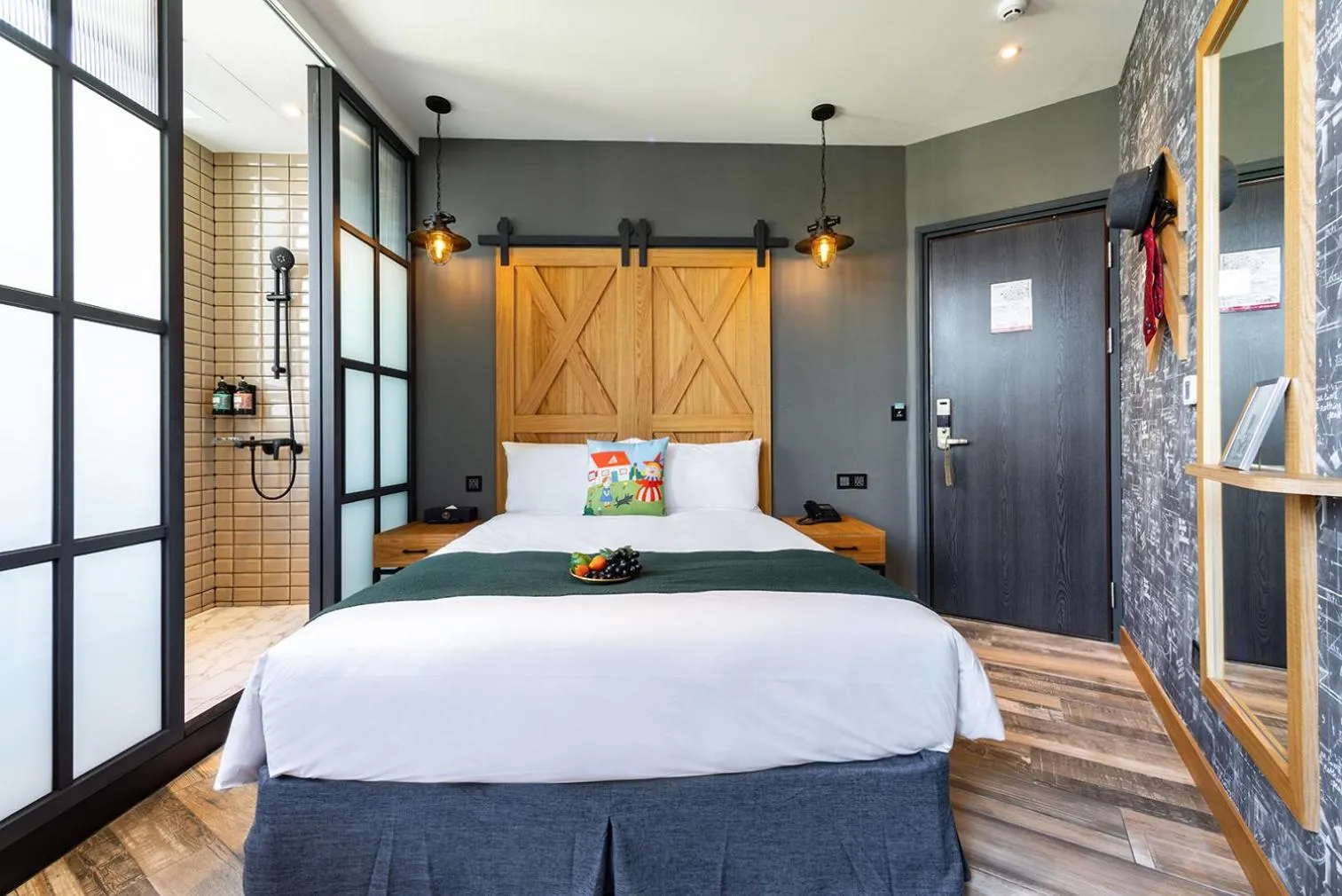 Bed in Norway Forest Travel hotel 3 Taichung