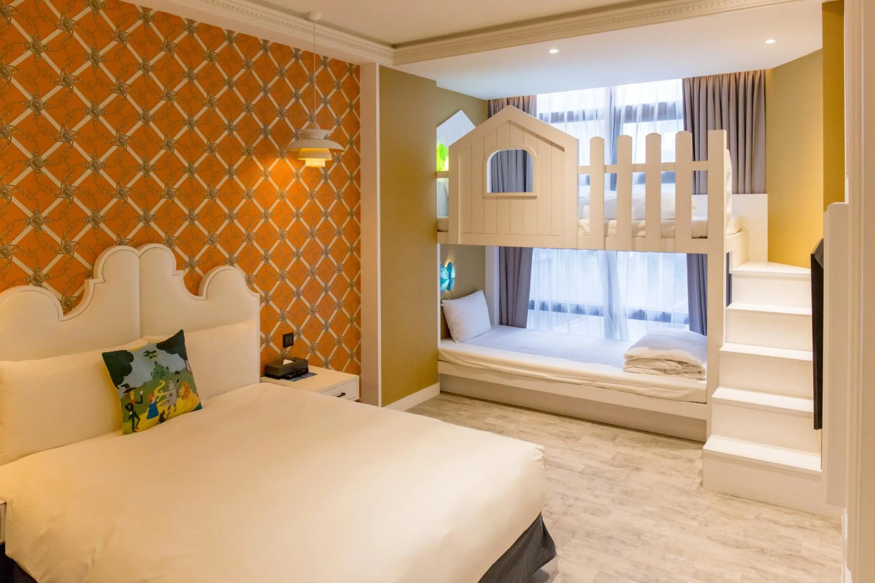 Bed in Norway Forest Travel hotel 3 Taichung