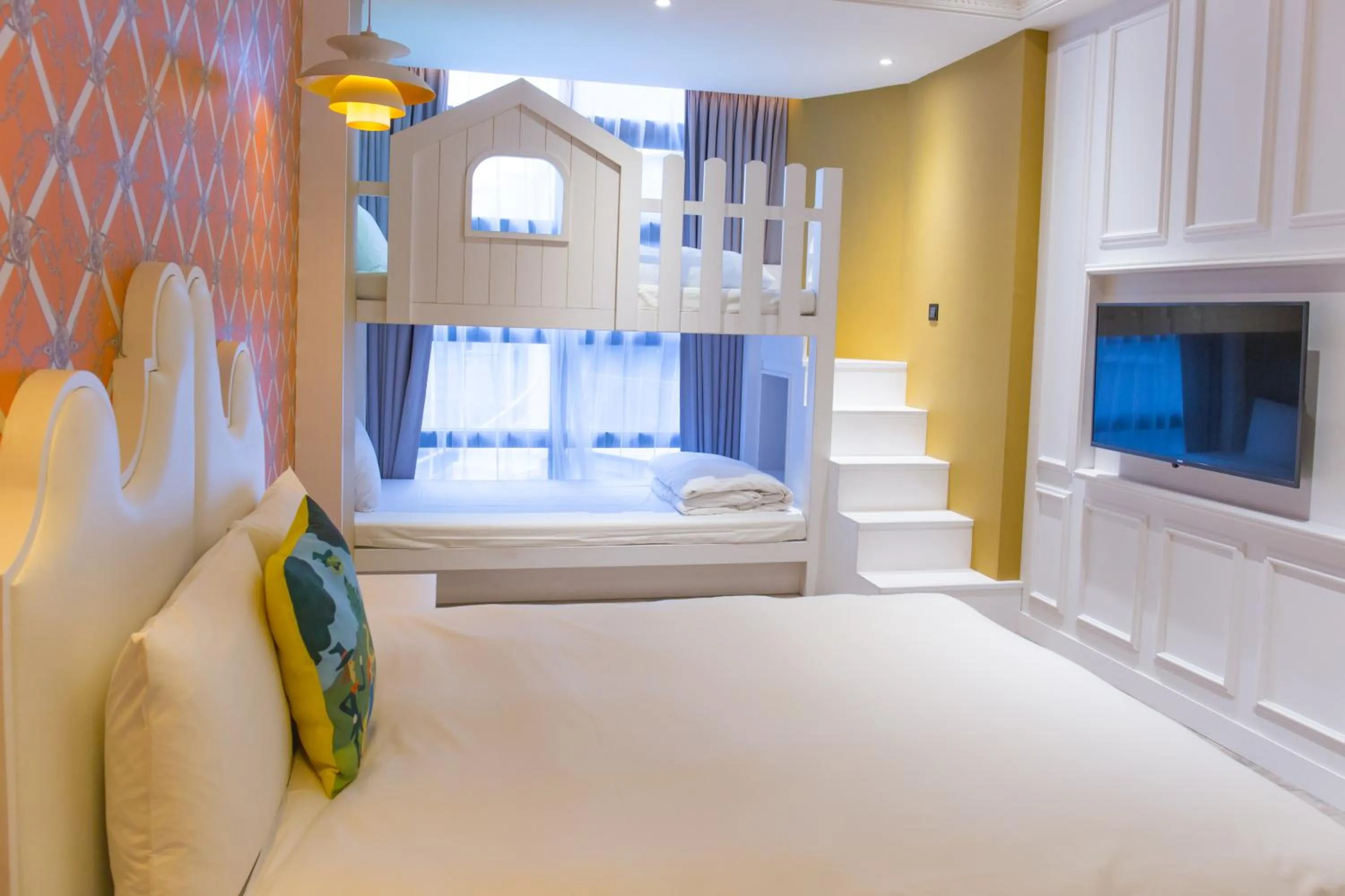 Bed in Norway Forest Travel hotel 3 Taichung