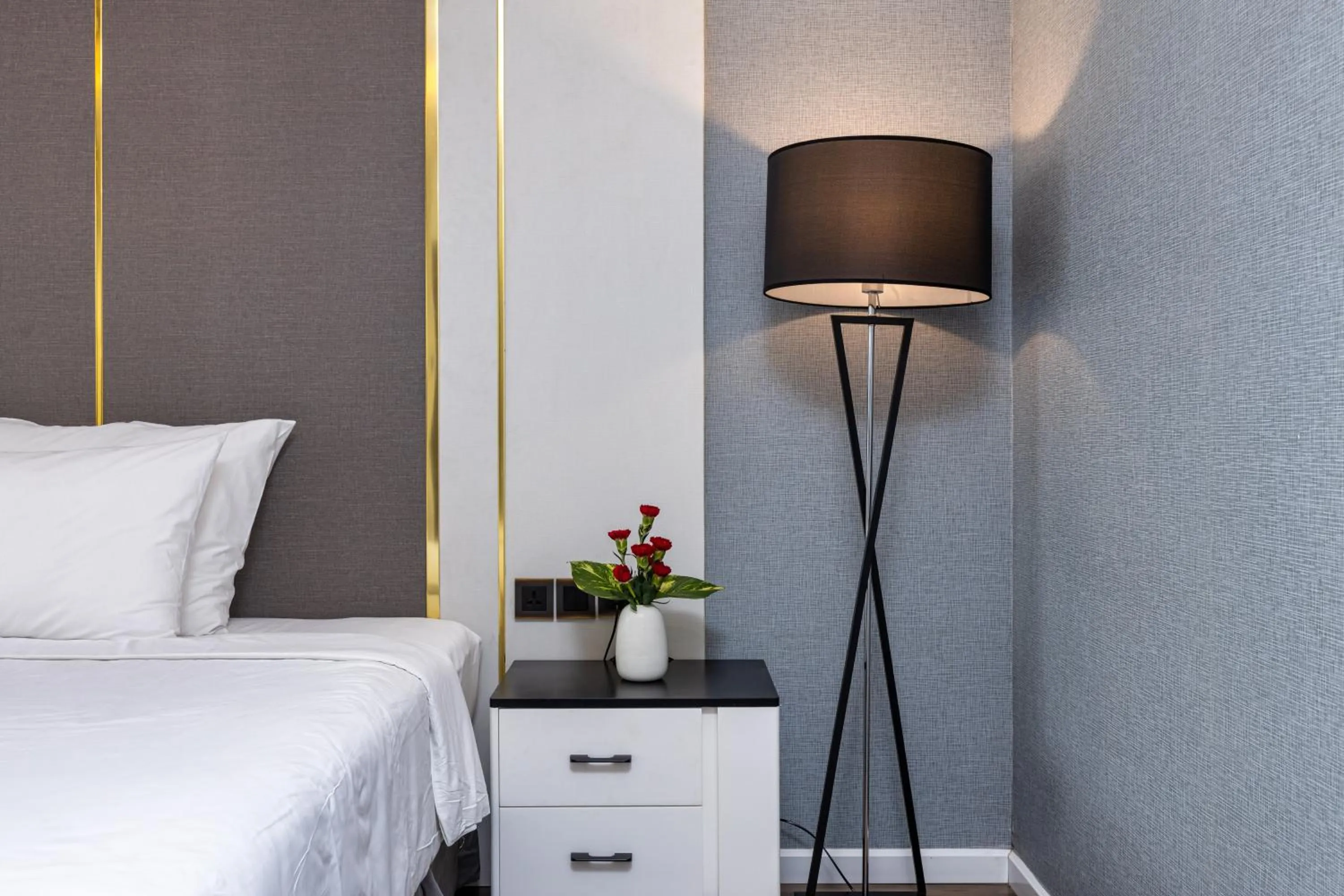 Bed in Chi House Danang Hotel and Apartment