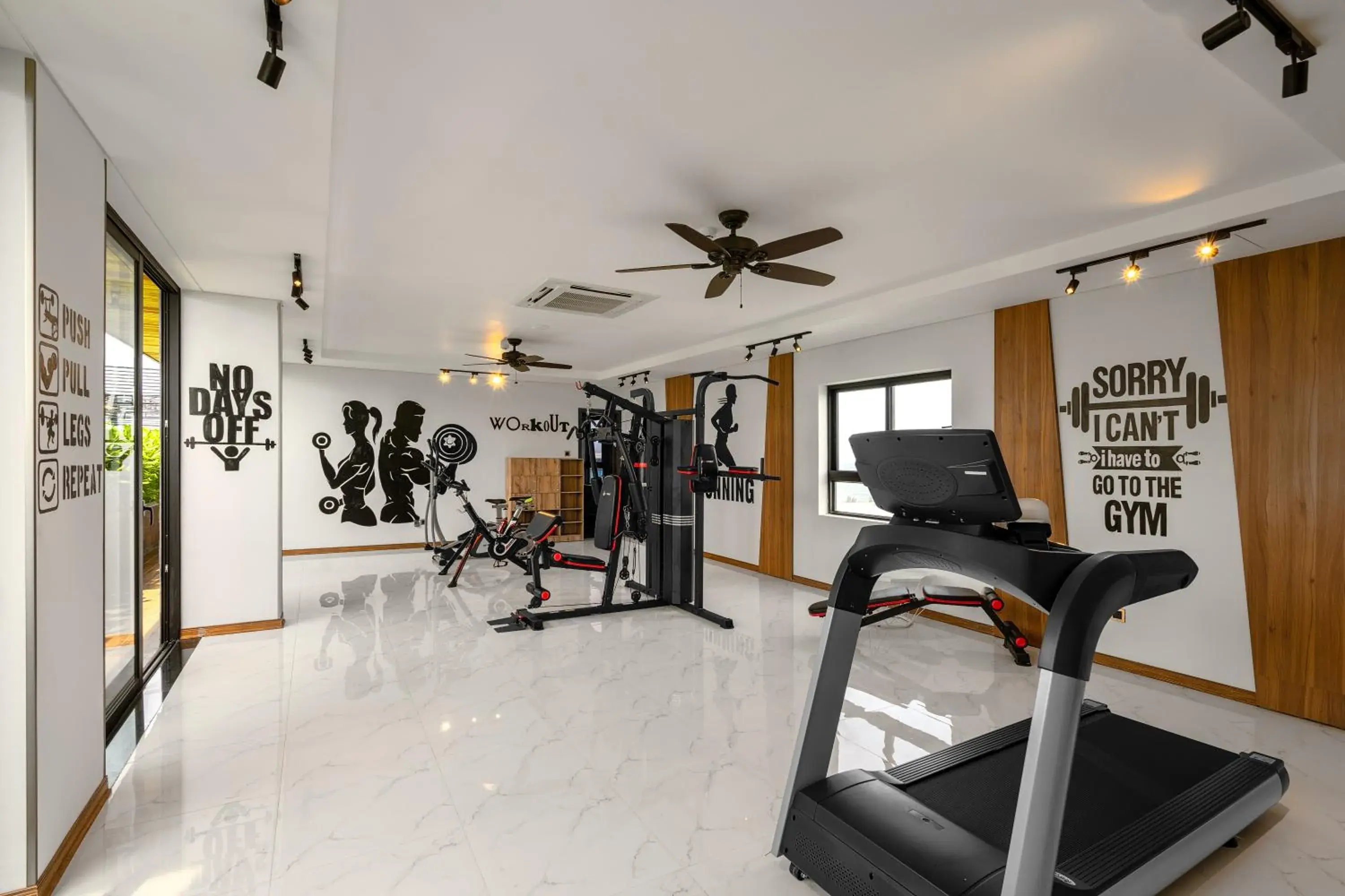 Fitness centre/facilities in Chi House Danang Hotel and Apartment Fitness centre/facilities in Chi House Danang Hotel and Apartment