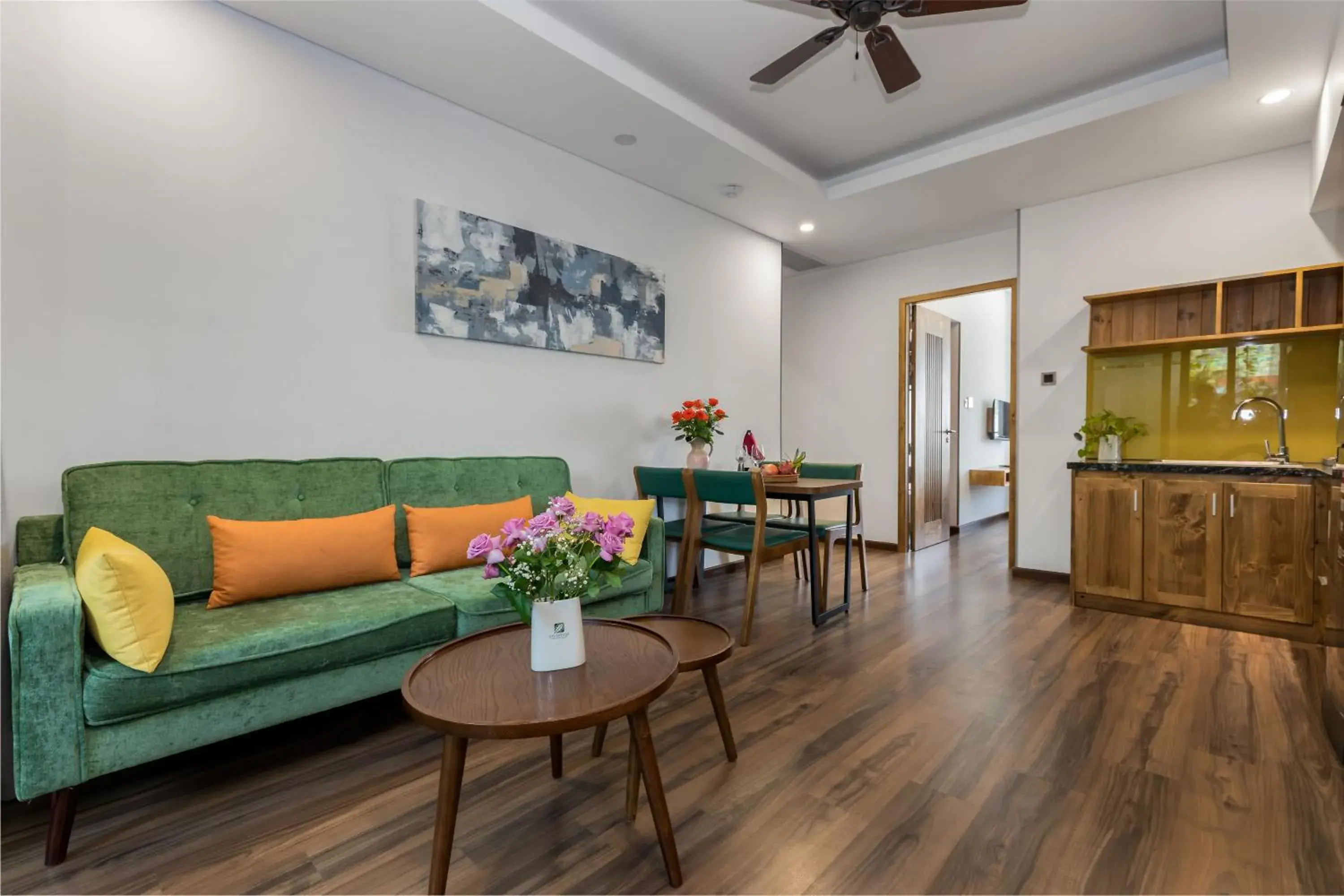 Living room in Chi House Danang Hotel and Apartment Living room in Chi House Danang Hotel and Apartment