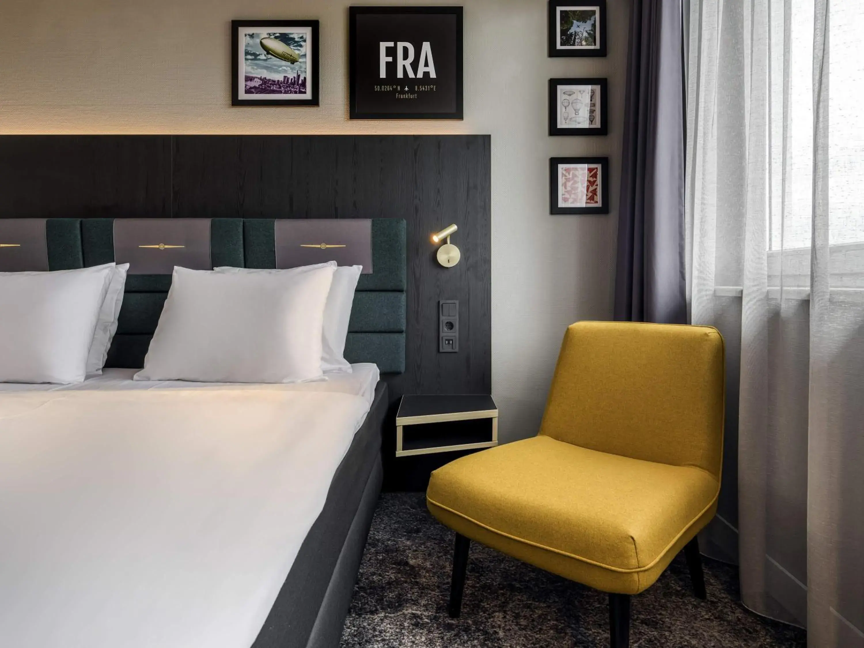 Bedroom, Bed in Mercure Neu-Isenburg Bedroom, Bed in Mercure Neu-Isenburg