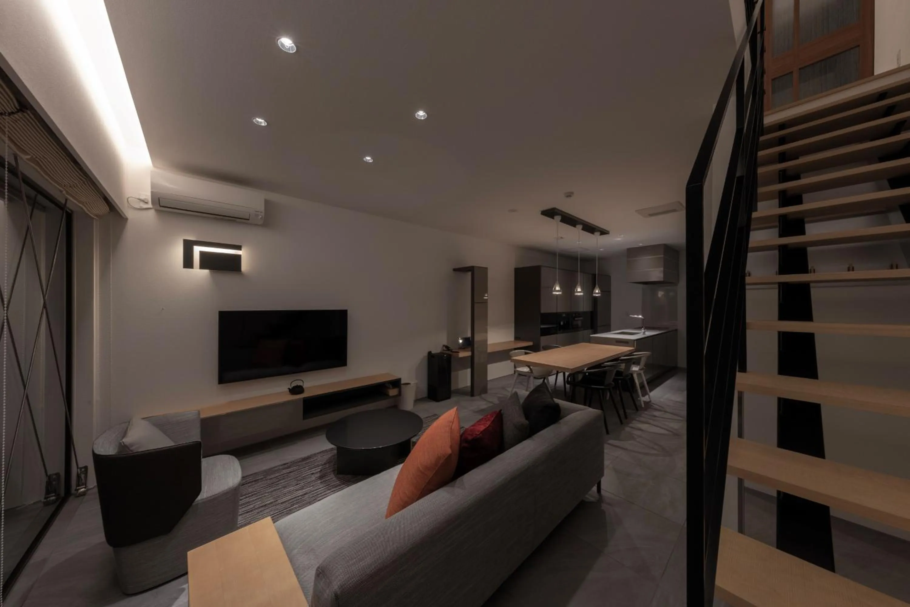 Living room in Condominium ISHITEI Furano