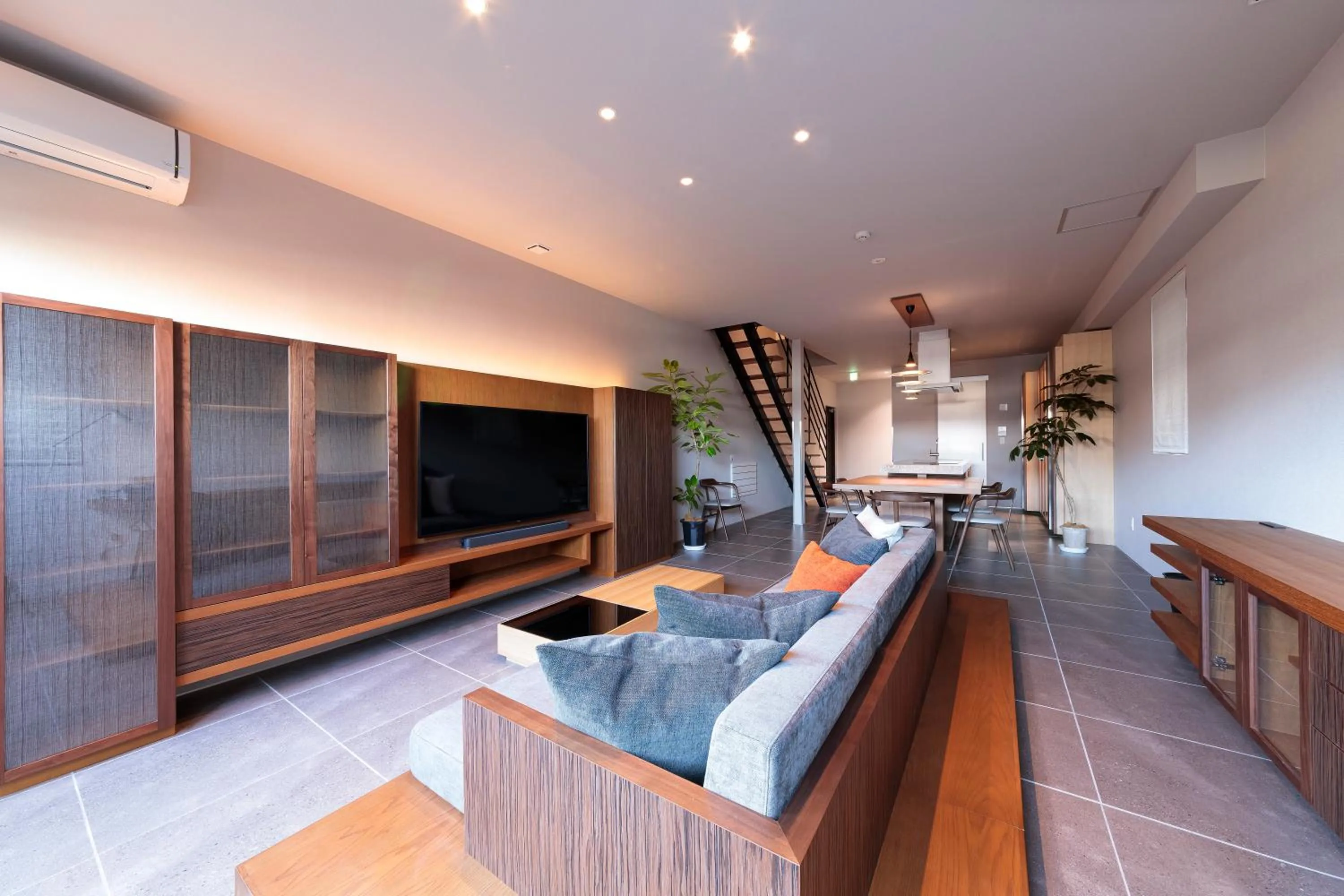 Living room in Condominium ISHITEI Furano