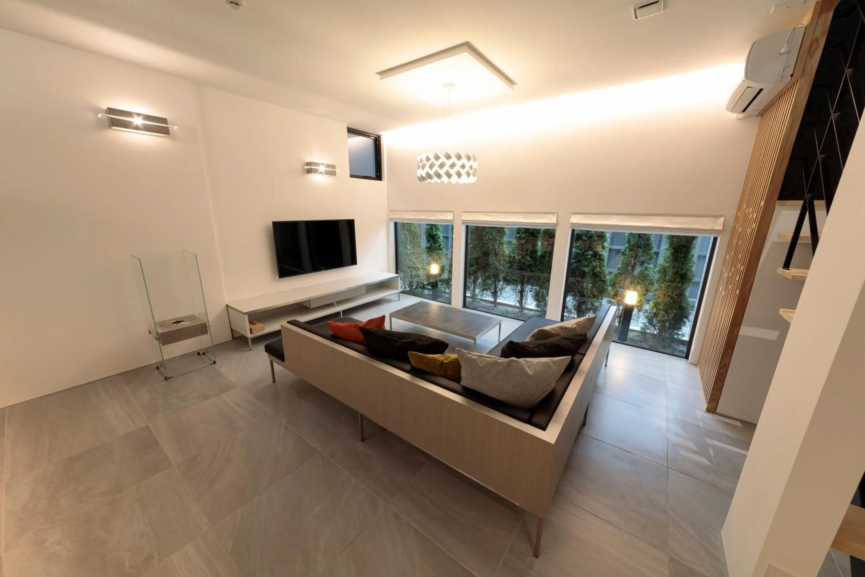 Living room in Condominium ISHITEI Furano