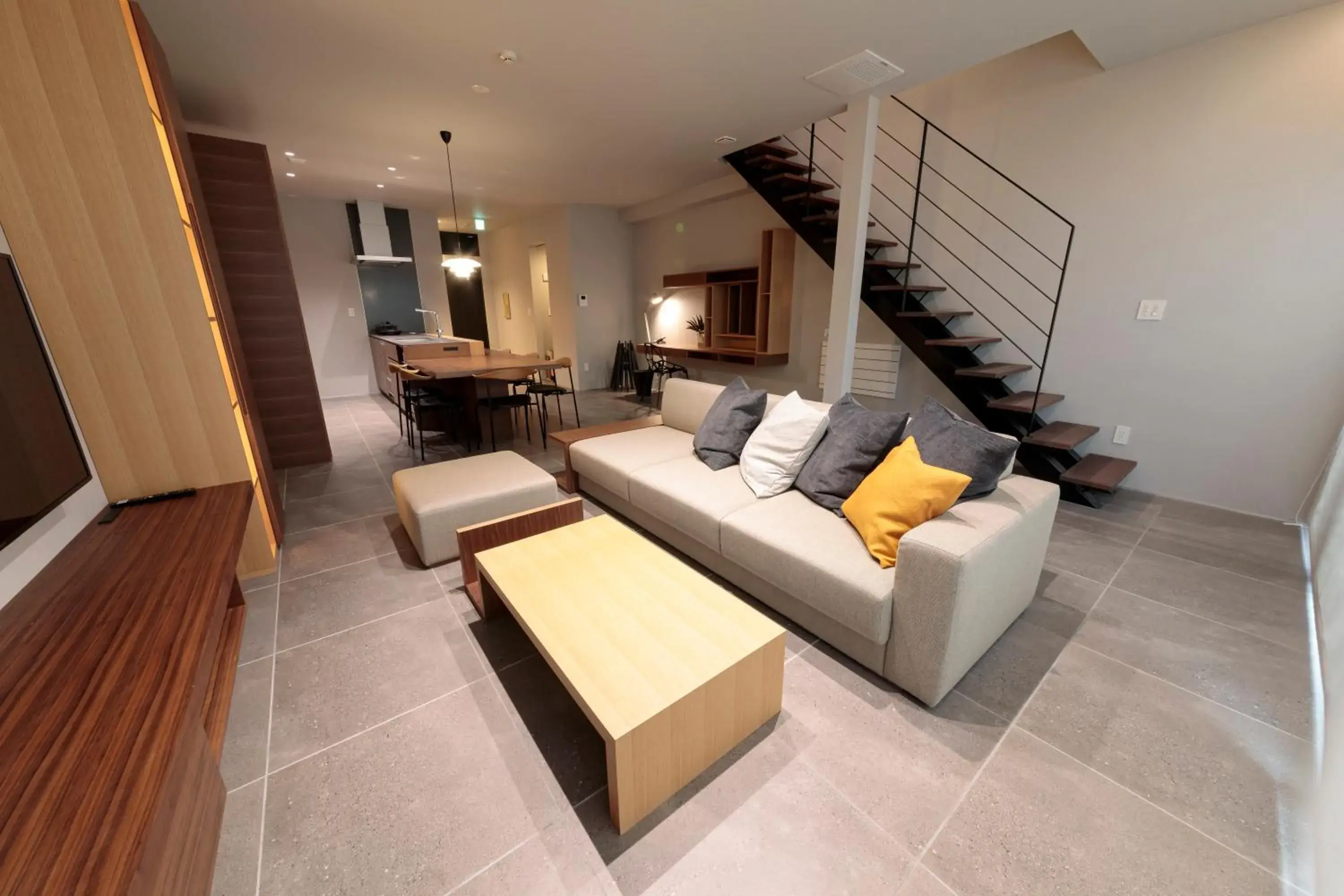 Living room in Condominium ISHITEI Furano Living room in Condominium ISHITEI Furano