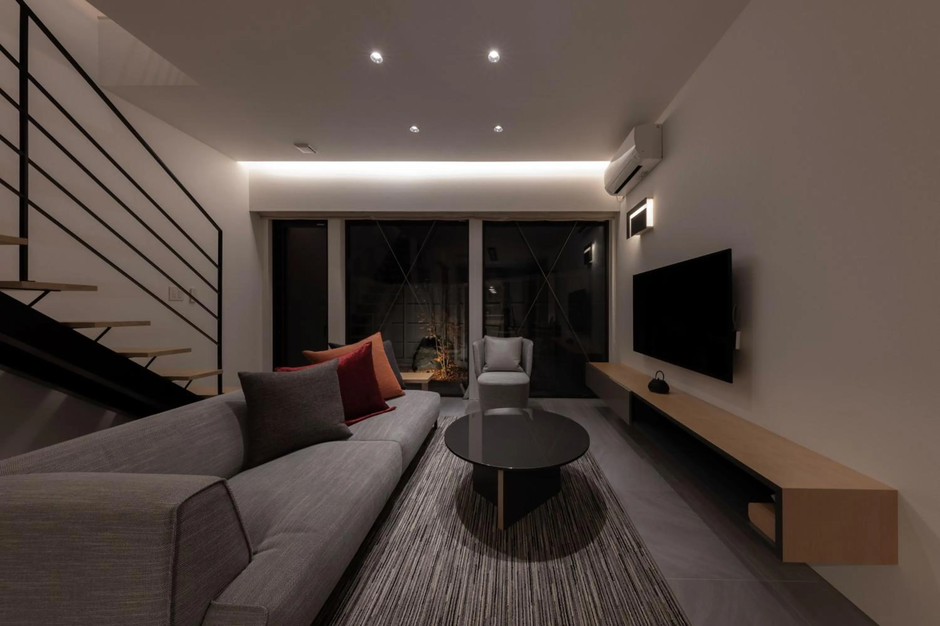 Living room in Condominium ISHITEI Furano