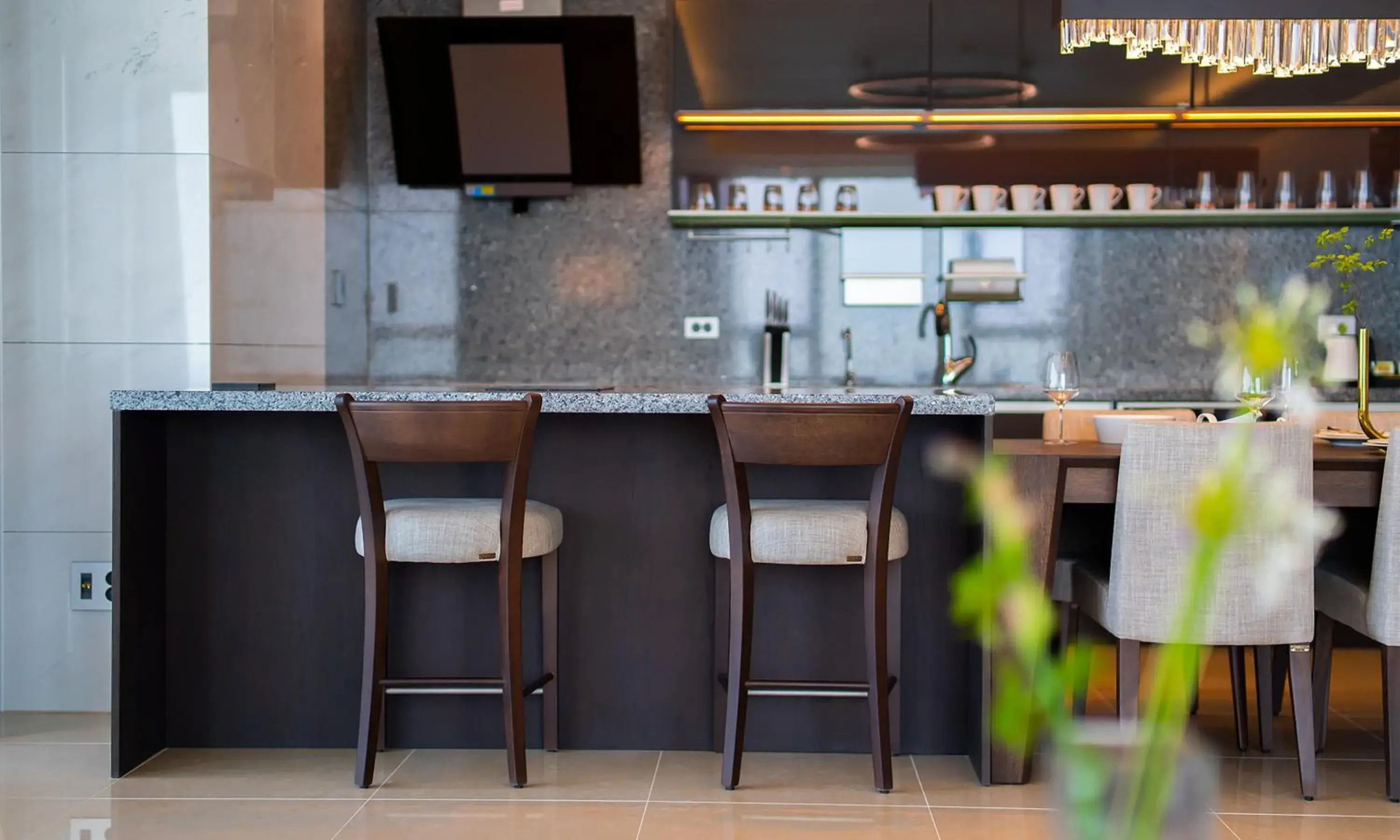 Dining area in LCT Residence Dining area in LCT Residence